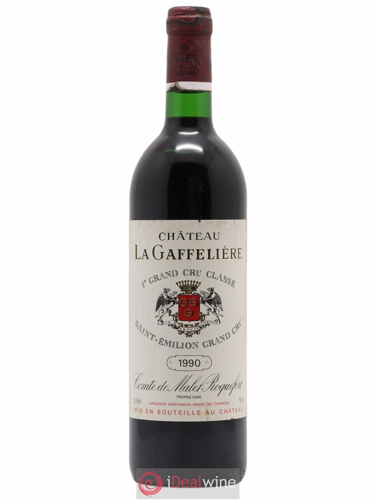 Château la Gaffelière 1er Grand Cru Classé B 1990 - Lot de 1 bouteille - 0