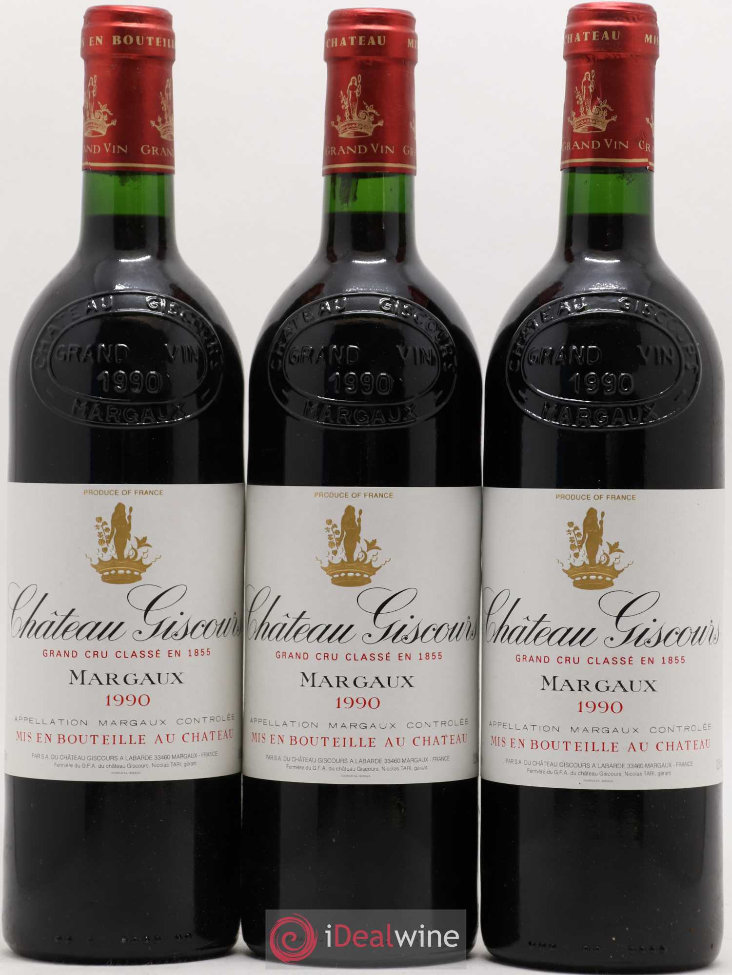Château Giscours 3ème Grand Cru Classé 1990 - Lot de 6 bouteilles - 2