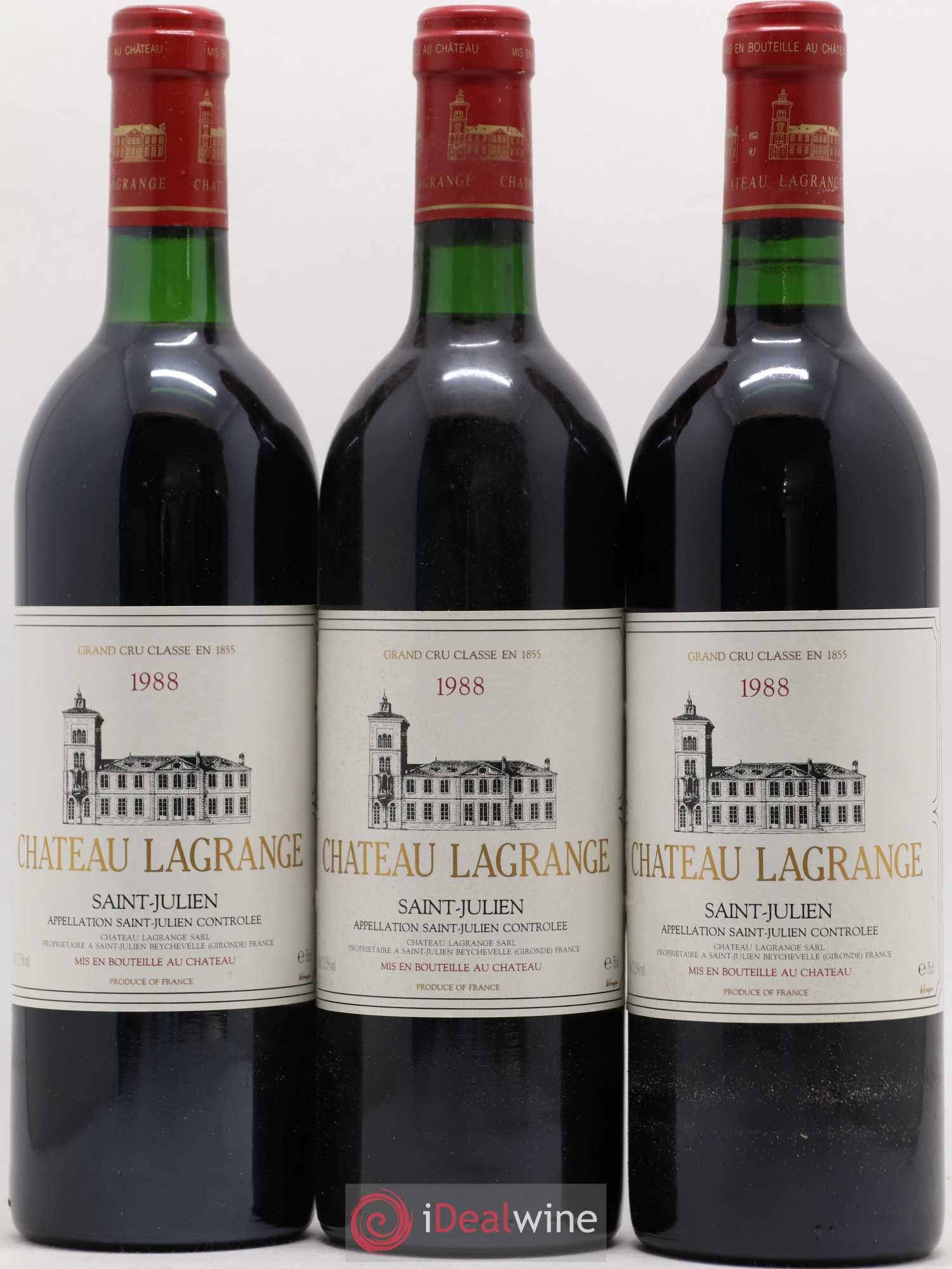 Château Lagrange 3ème Grand Cru Classé 1988 - Lot de 6 bouteilles - 2