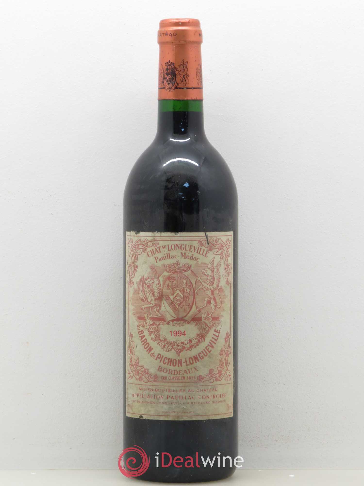 Pichon Longueville Baron 2ème Grand Cru Classé 1994 - Lot de 1 bouteille - 0