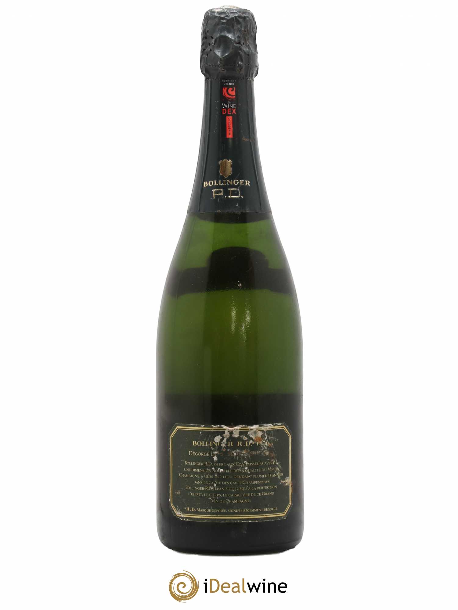 R.D. Extra-Brut Bollinger 1979 - Lot de 1 bouteille - 1