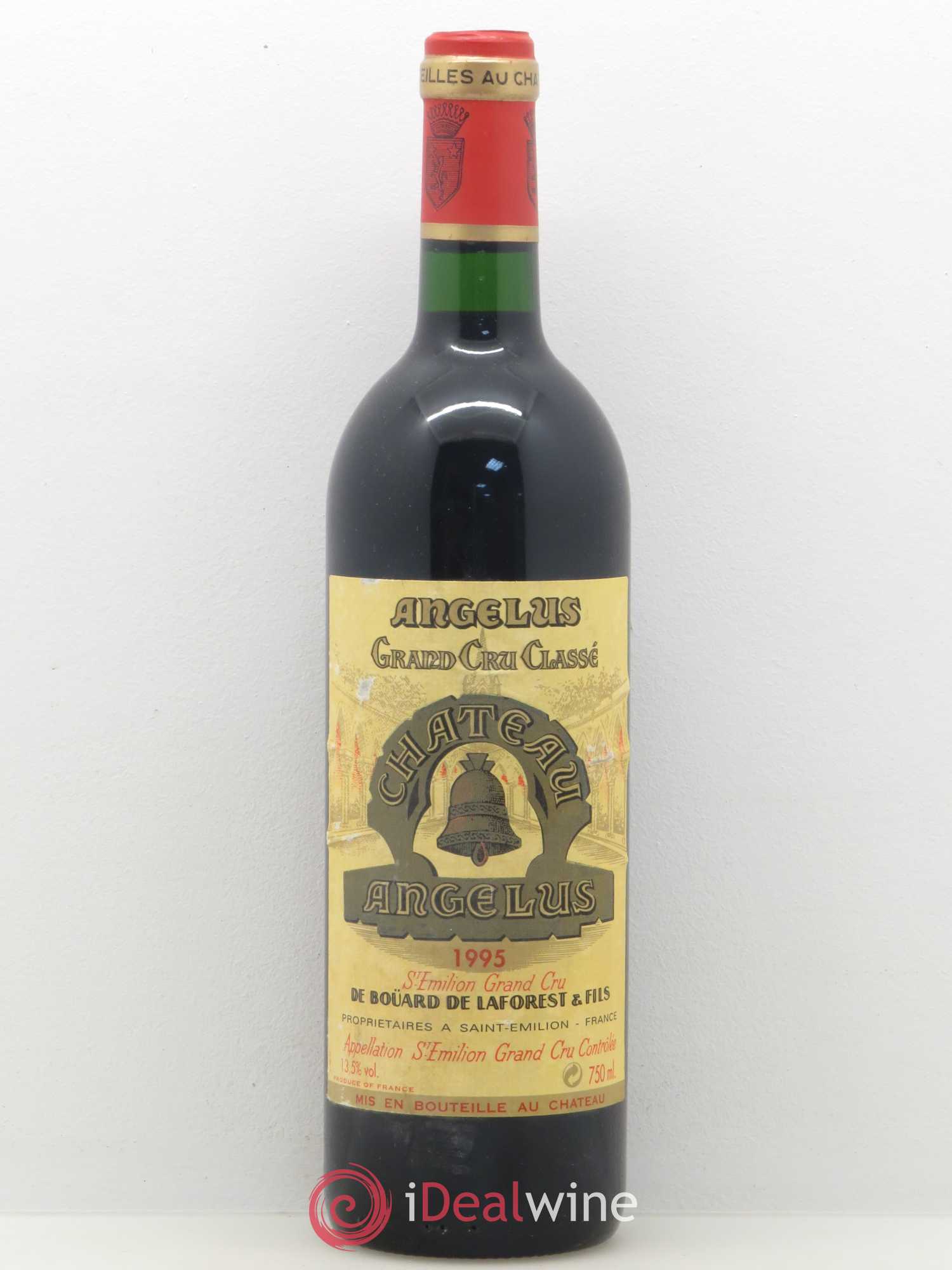 Château Angélus 1er Grand Cru Classé A 1995 - Lot de 1 bouteille - 0