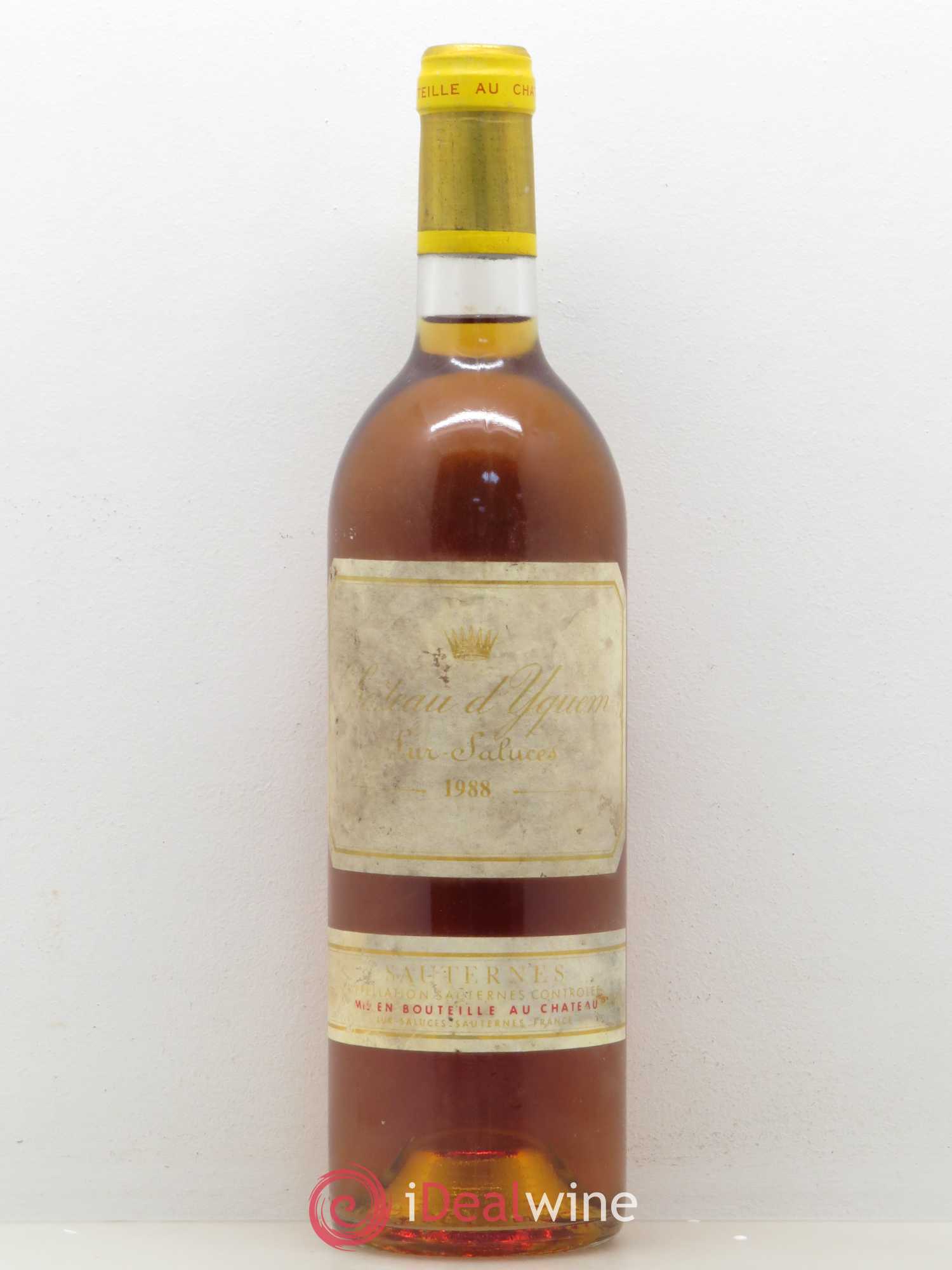 Château d' Yquem 1er Cru Classé Supérieur 1988 - Lotto di 1 bottiglia - 0