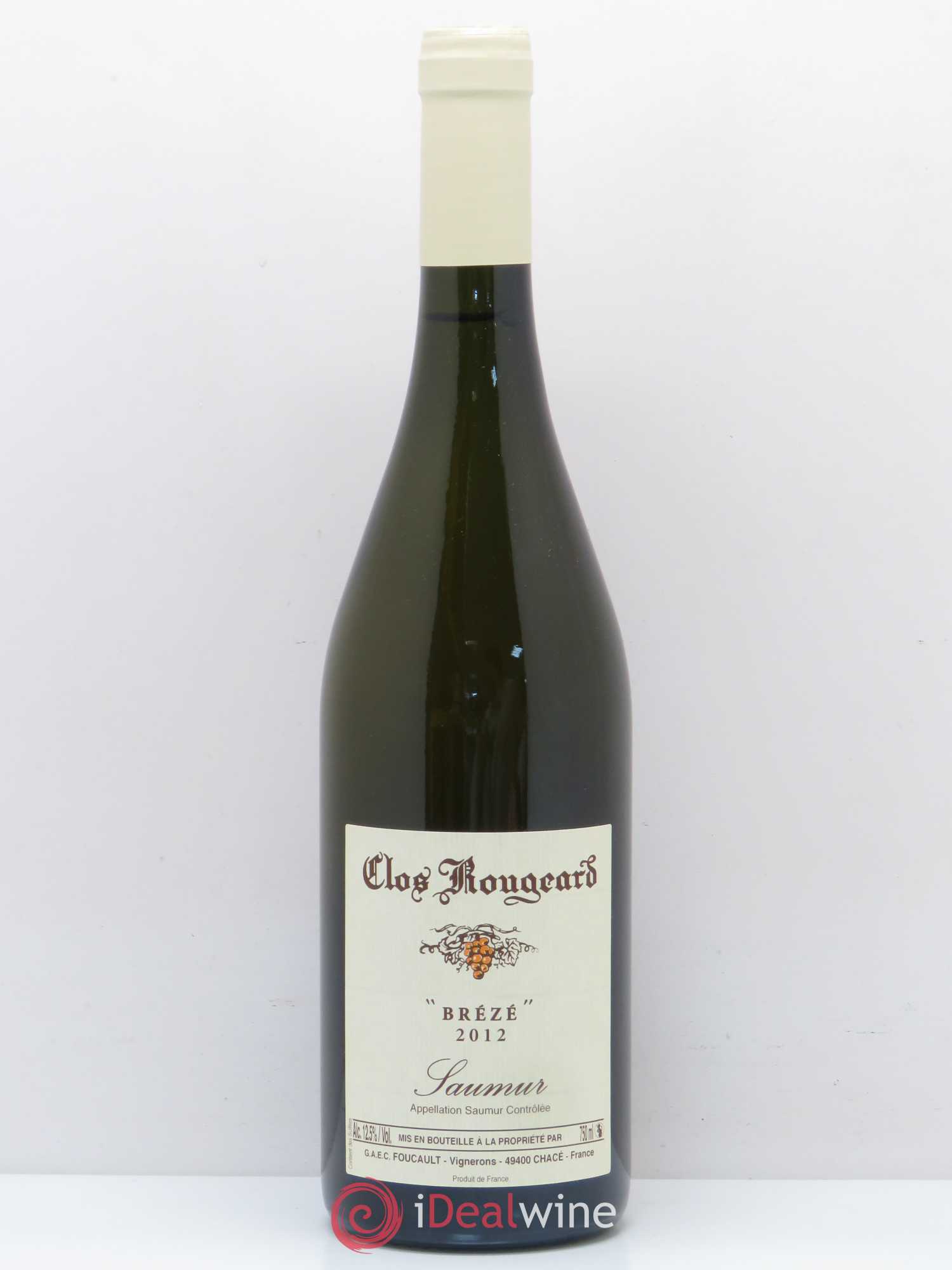 Saumur Brézé Clos Rougeard 2012 - Posten von 1 Flasche - 0