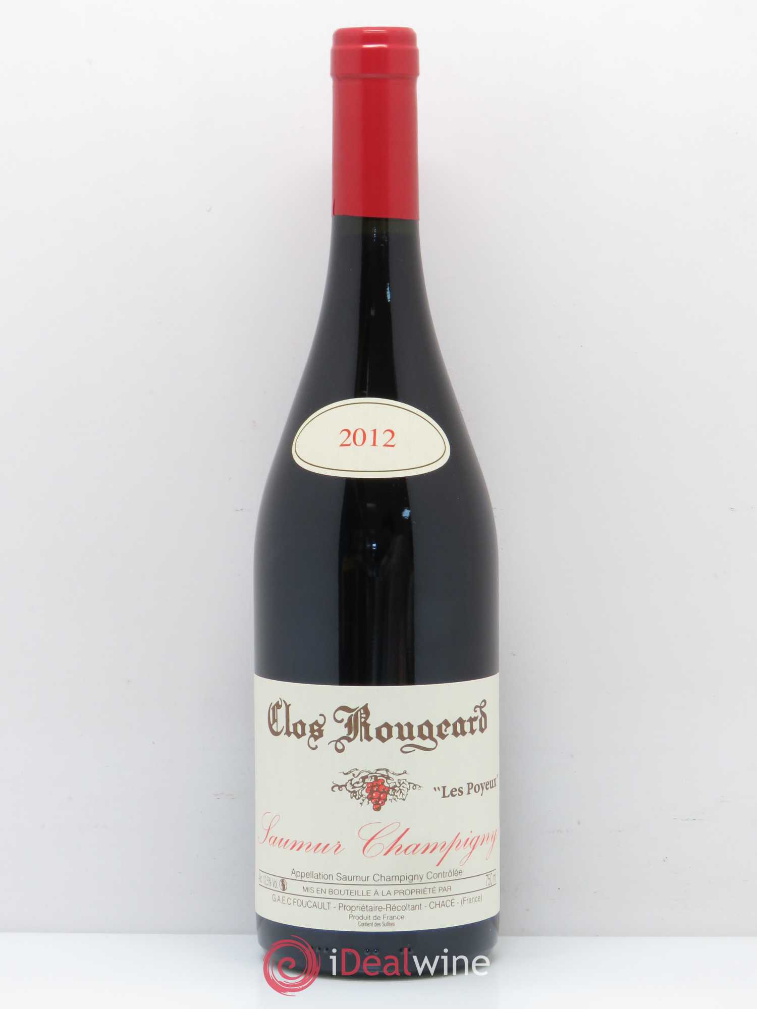Saumur-Champigny Les Poyeux Clos Rougeard 2012 - Lot de 1 bouteille - 0