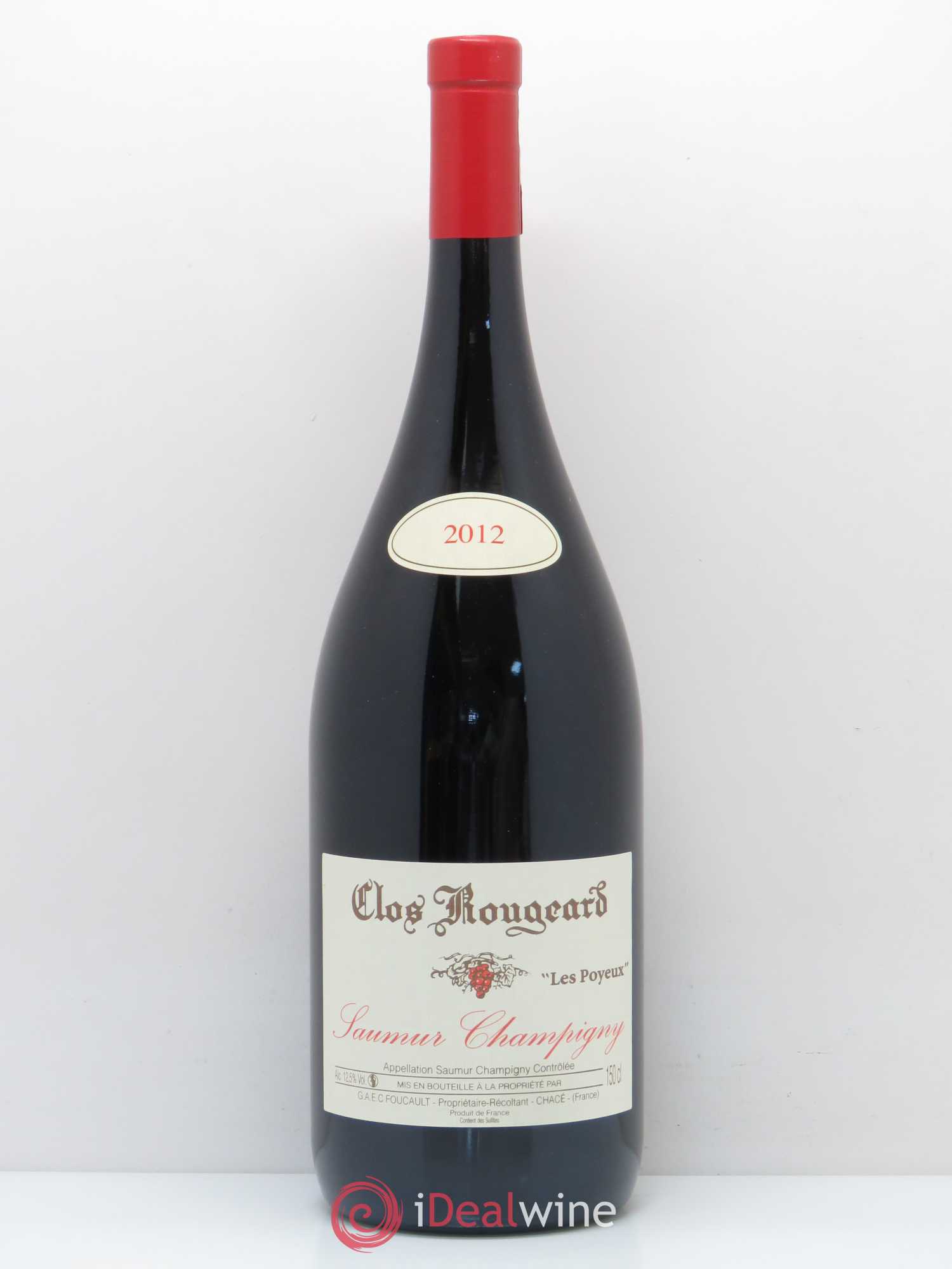 Saumur-Champigny Les Poyeux Clos Rougeard 2012 - Lot de 1 magnum - 0