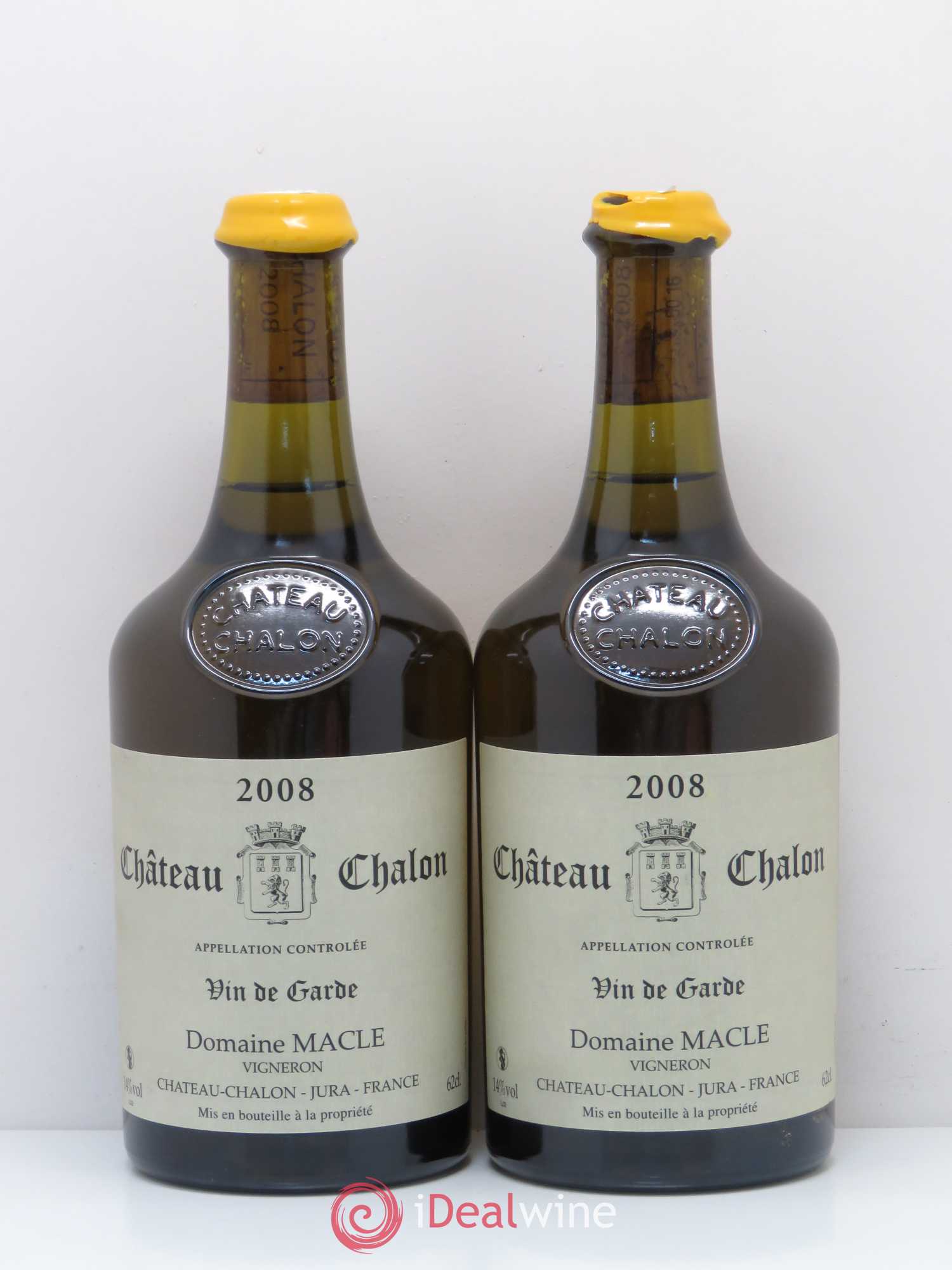 Château-Chalon Jean Macle 2008 - Lot de 2 bouteilles - 0
