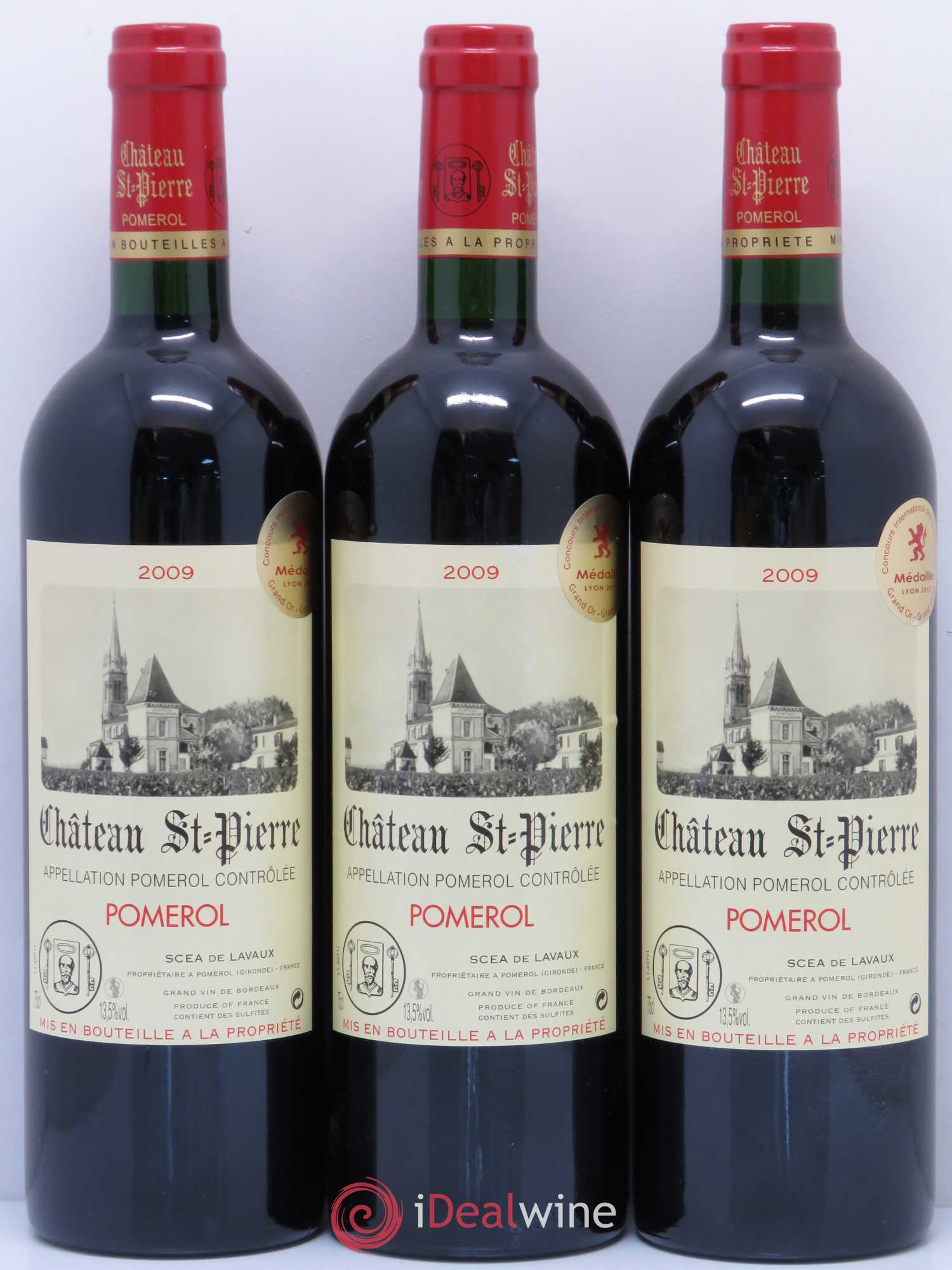 Château Saint-Pierre 2009 - Lot de 3 bouteilles - 0