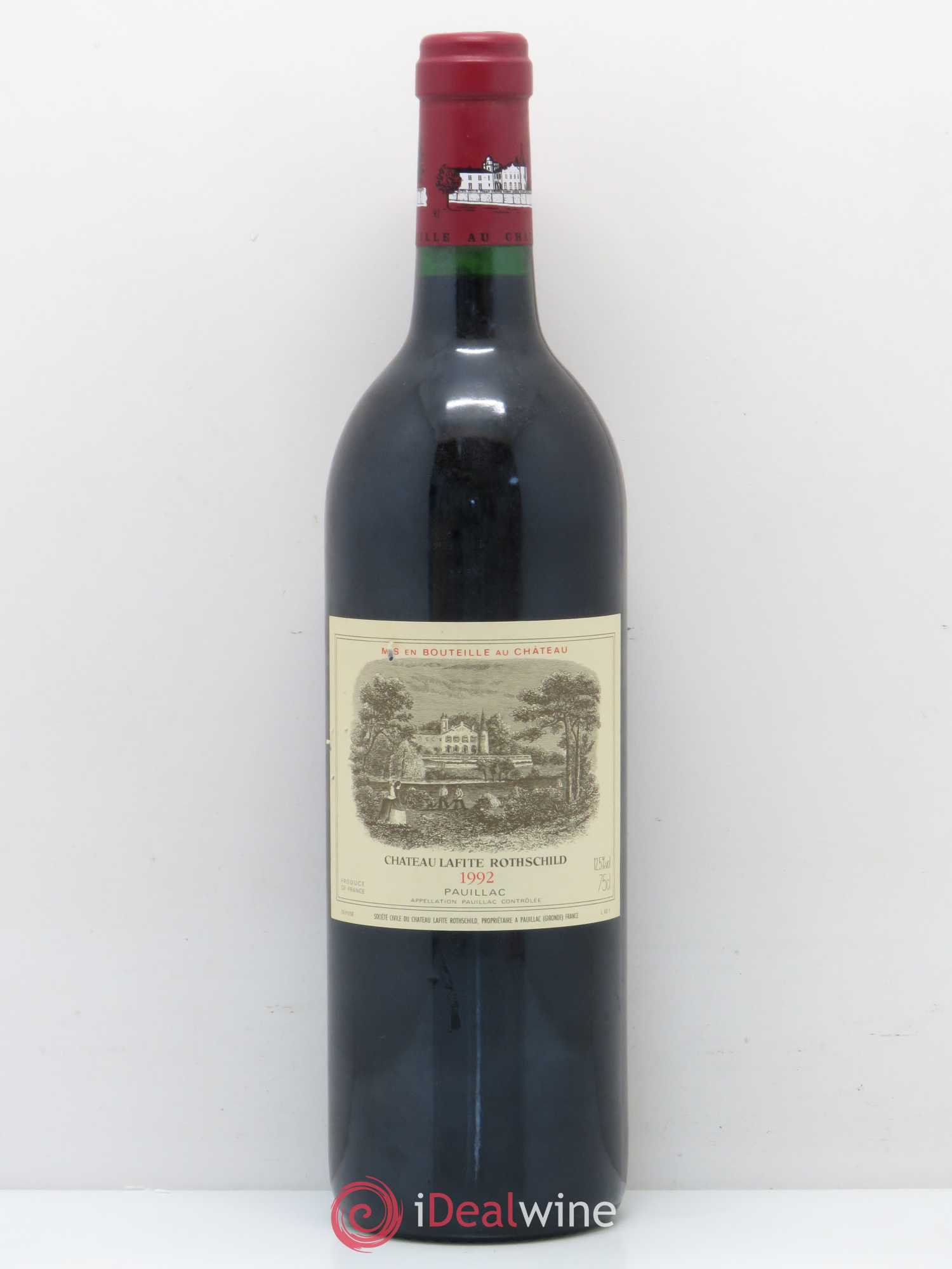 Château Lafite Rothschild 1er Grand Cru Classé 1992 - Lot de 1 bouteille - 0