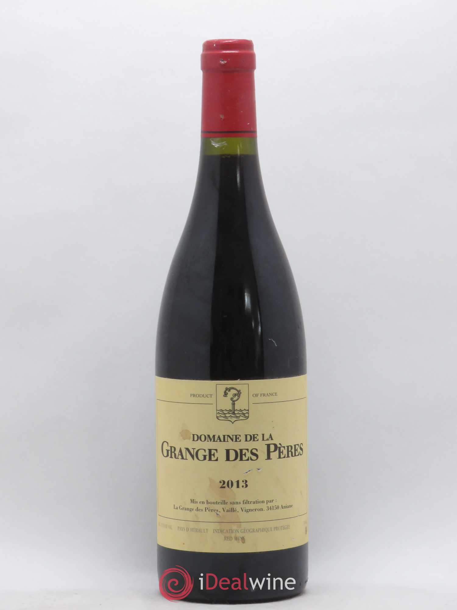 Pays d'Hérault Grange des Pères Laurent Vaillé 2013 - Lot de 1 bouteille - 0