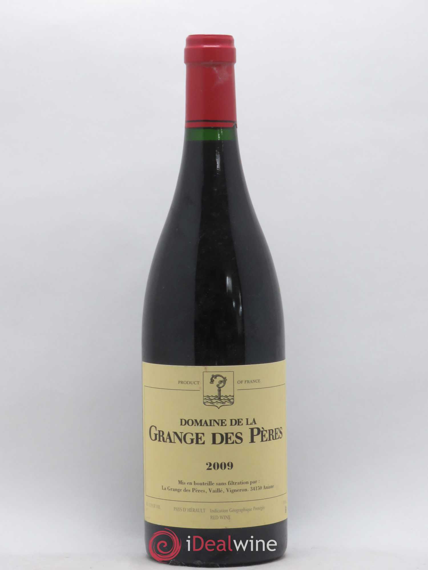 Pays d'Hérault Grange des Pères Laurent Vaillé 2009 - Lot de 1 bouteille - 0