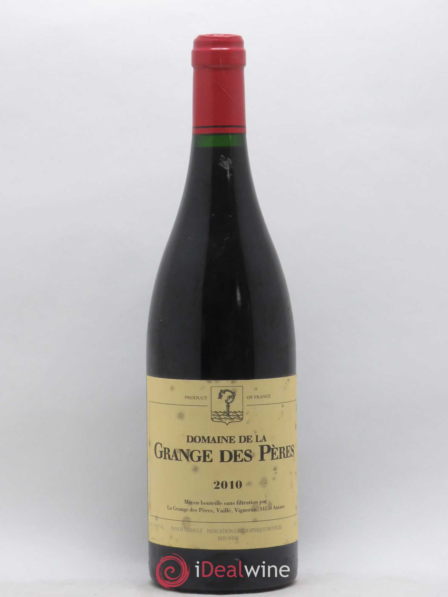 Pays d'Hérault Grange des Pères Laurent Vaillé 2010 - Lot de 1 bouteille - 0