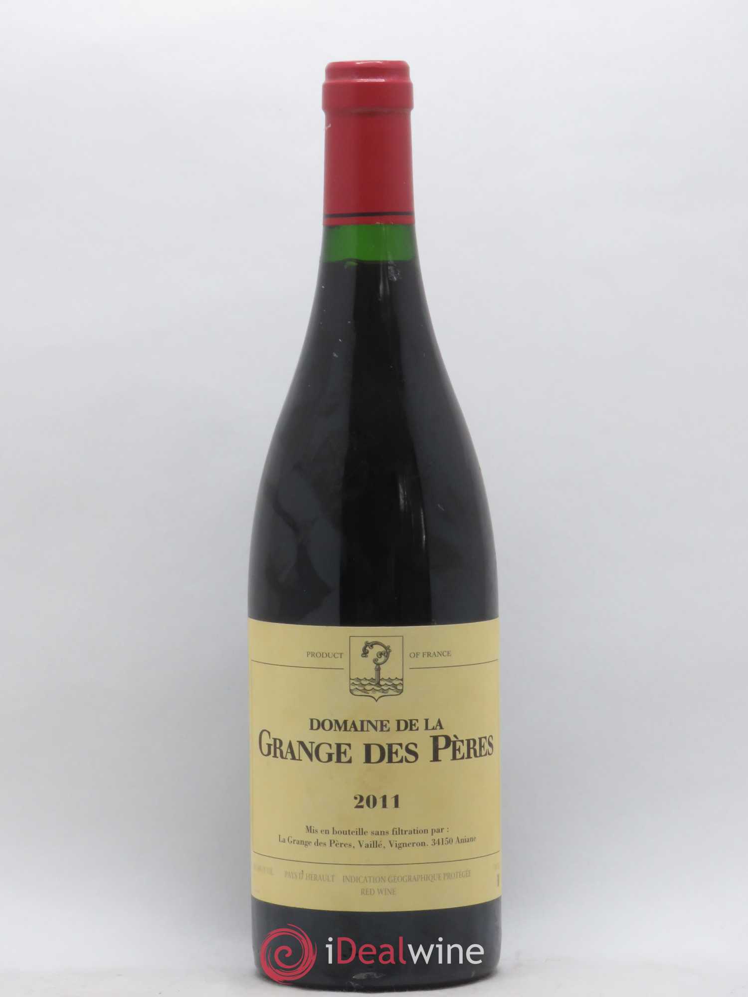 Pays d'Hérault Grange des Pères Laurent Vaillé 2011 - Posten von 1 Flasche - 0