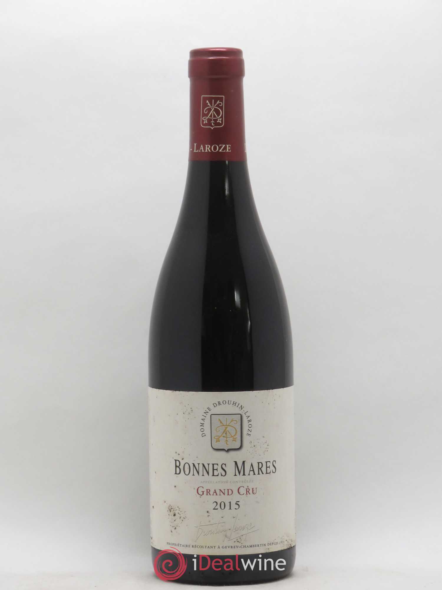Bonnes-Mares Grand Cru Domaine Drouhin-Laroze 2015 - Lot de 1 bouteille - 0