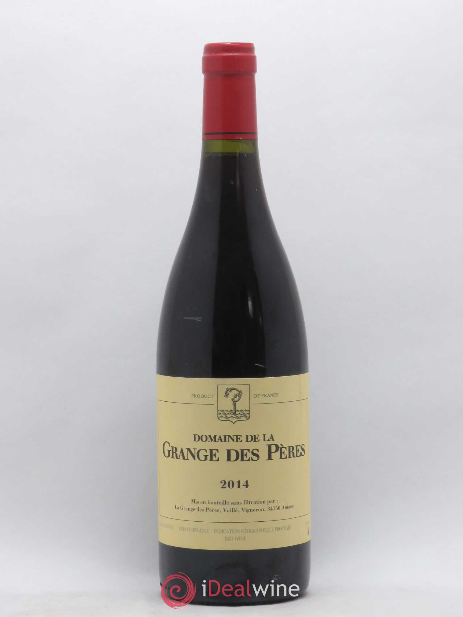 Pays d'Hérault Grange des Pères Laurent Vaillé 2014 - Lot de 1 bouteille - 0