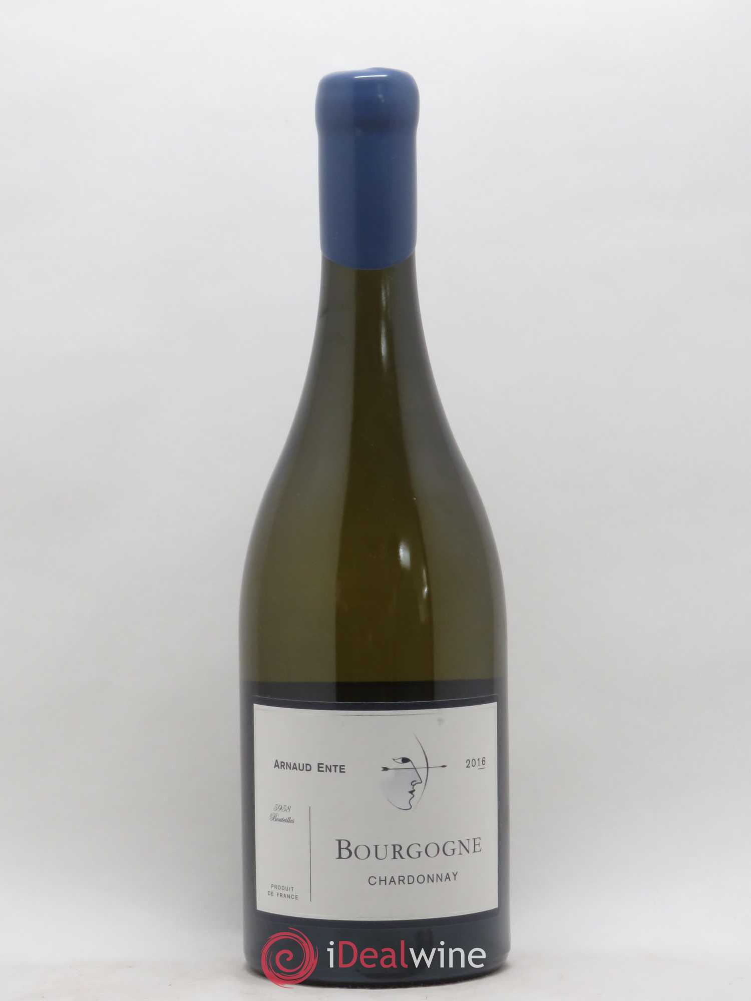 Bourgogne Chardonnay Arnaud Ente 2016 - Lot de 1 bouteille - 0