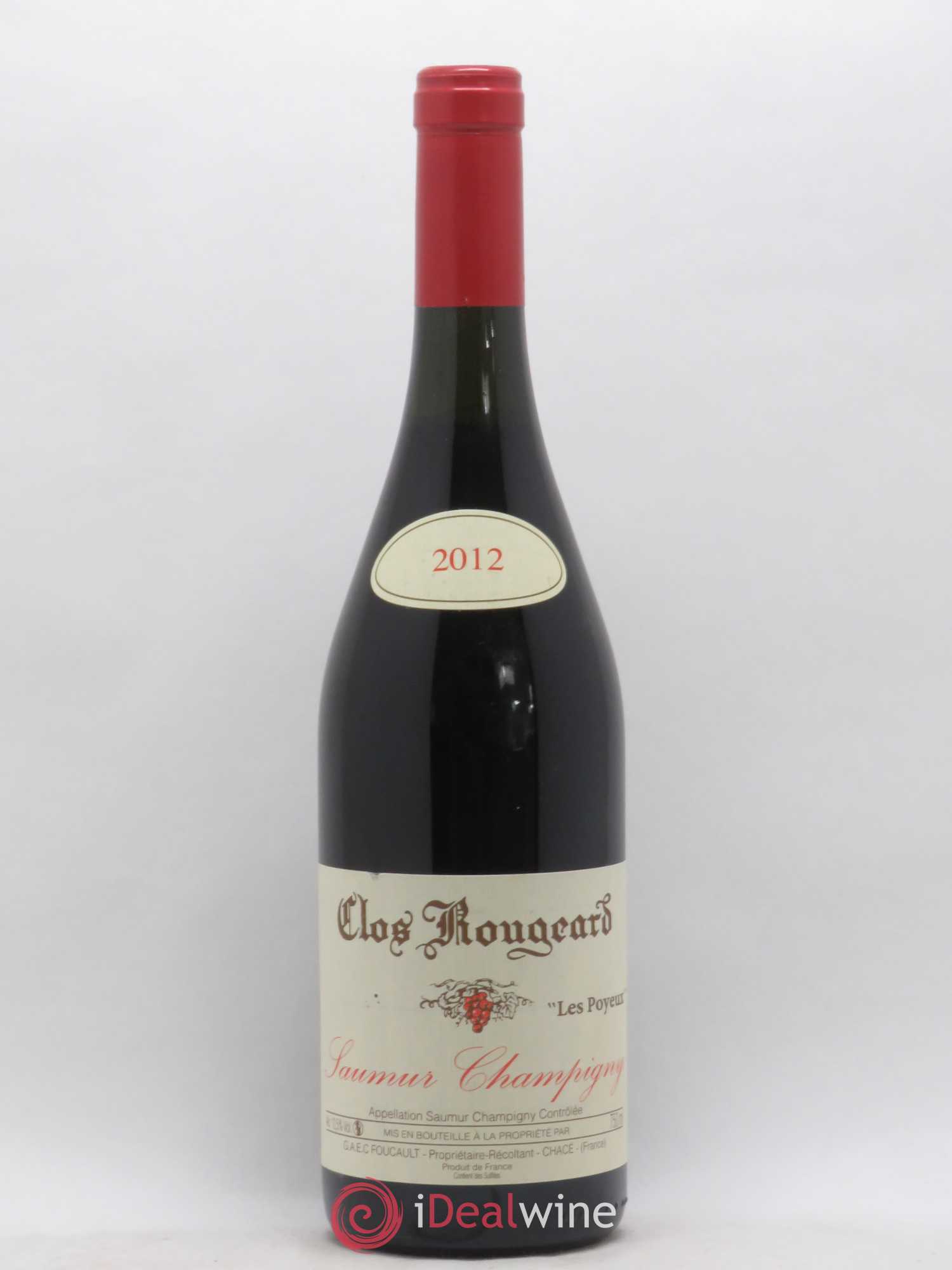 Saumur-Champigny Les Poyeux Clos Rougeard 2012 - Lot de 1 bouteille - 0
