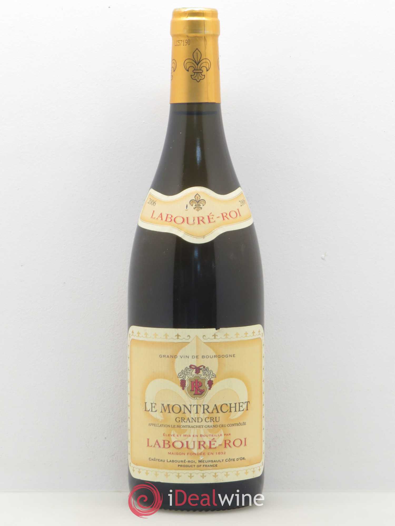 Montrachet Grand Cru Domaine Laboure Roi 2006 - Posten von 1 Flasche - 0