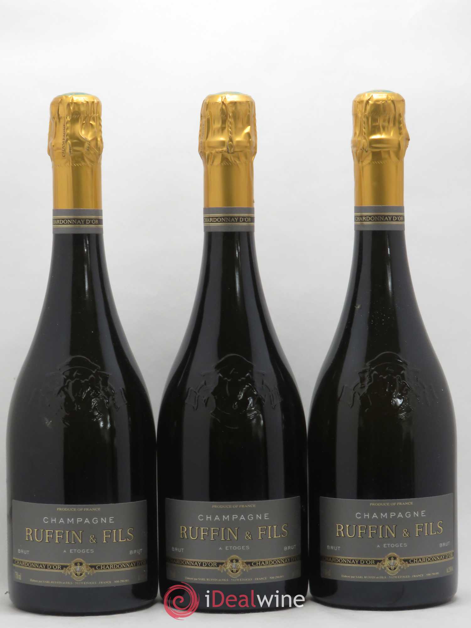 Champagne Ruffin et Fis Brut - Lot de 6 bouteilles - 1