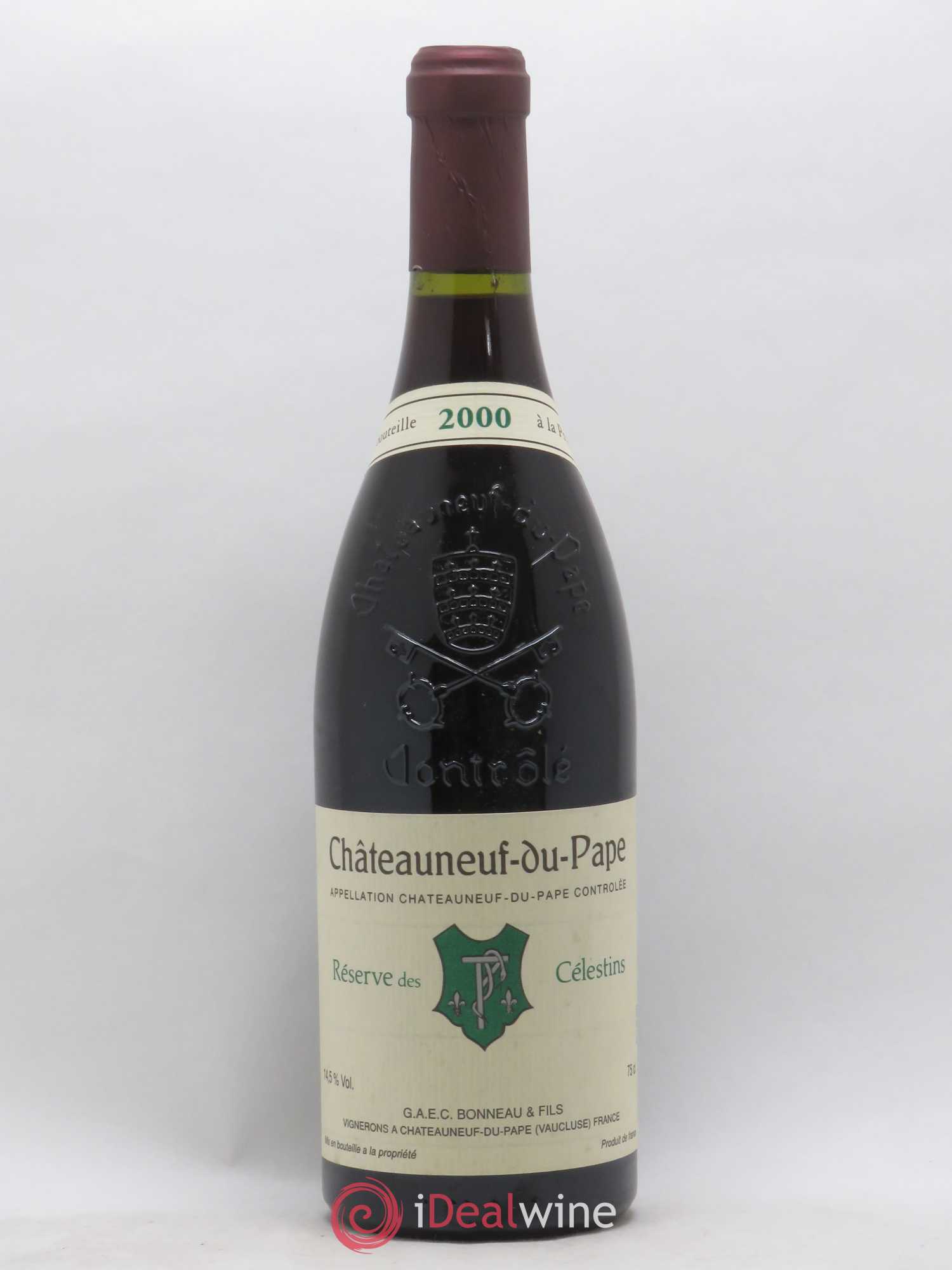 Châteauneuf-du-Pape Réserve des Célestins Henri Bonneau & Fils 2000 - Lot de 1 bouteille - 0