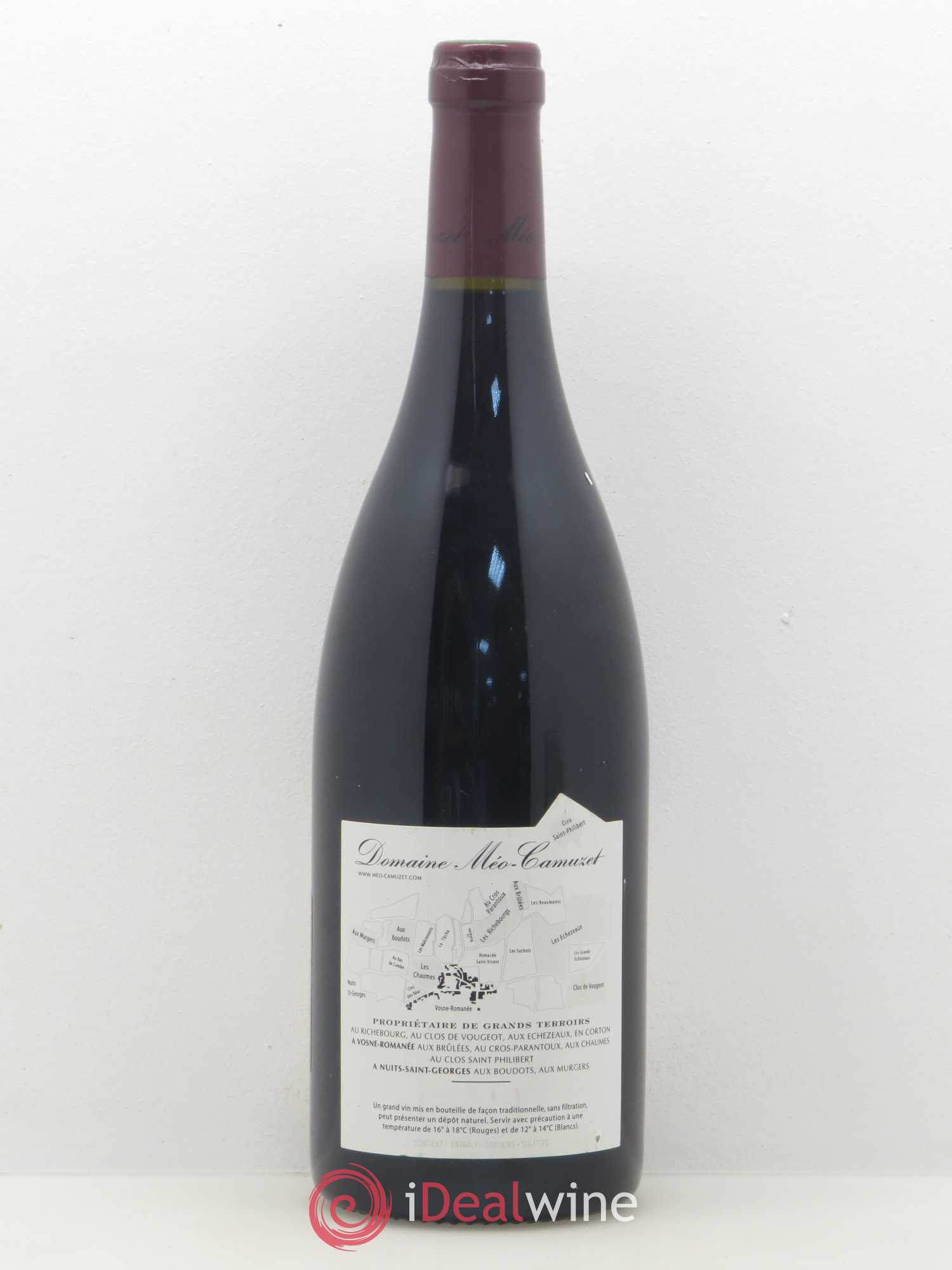 Vosne-Romanée 1er Cru Les Chaumes Méo-Camuzet (Domaine) 2007 - Lot de 1 bouteille - 1