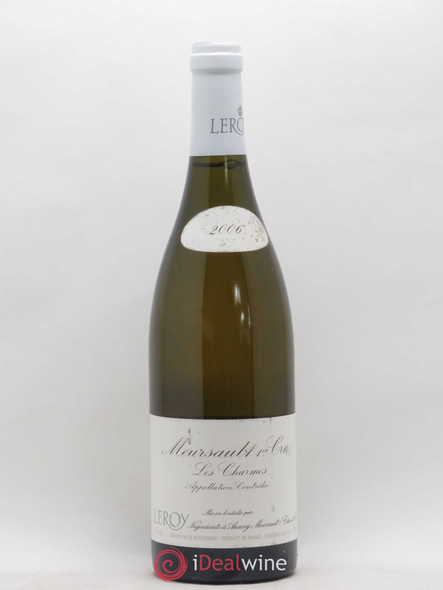 Meursault 1er Cru Les Charmes Leroy SA 2006 - Lot de 1 bouteille - 0