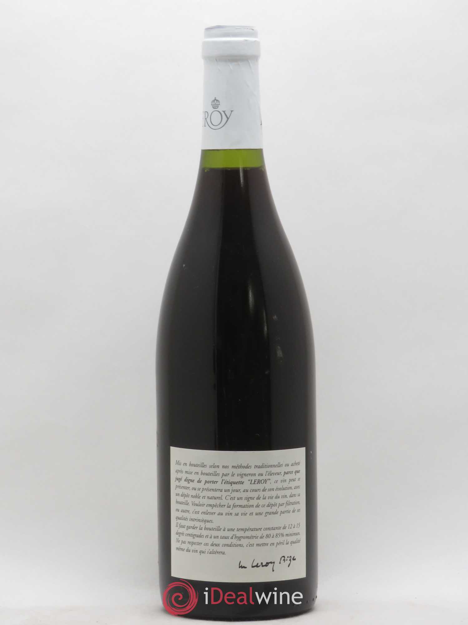 Saint-Aubin 1er Cru Leroy SA 1996 - Lot de 1 bouteille - 1
