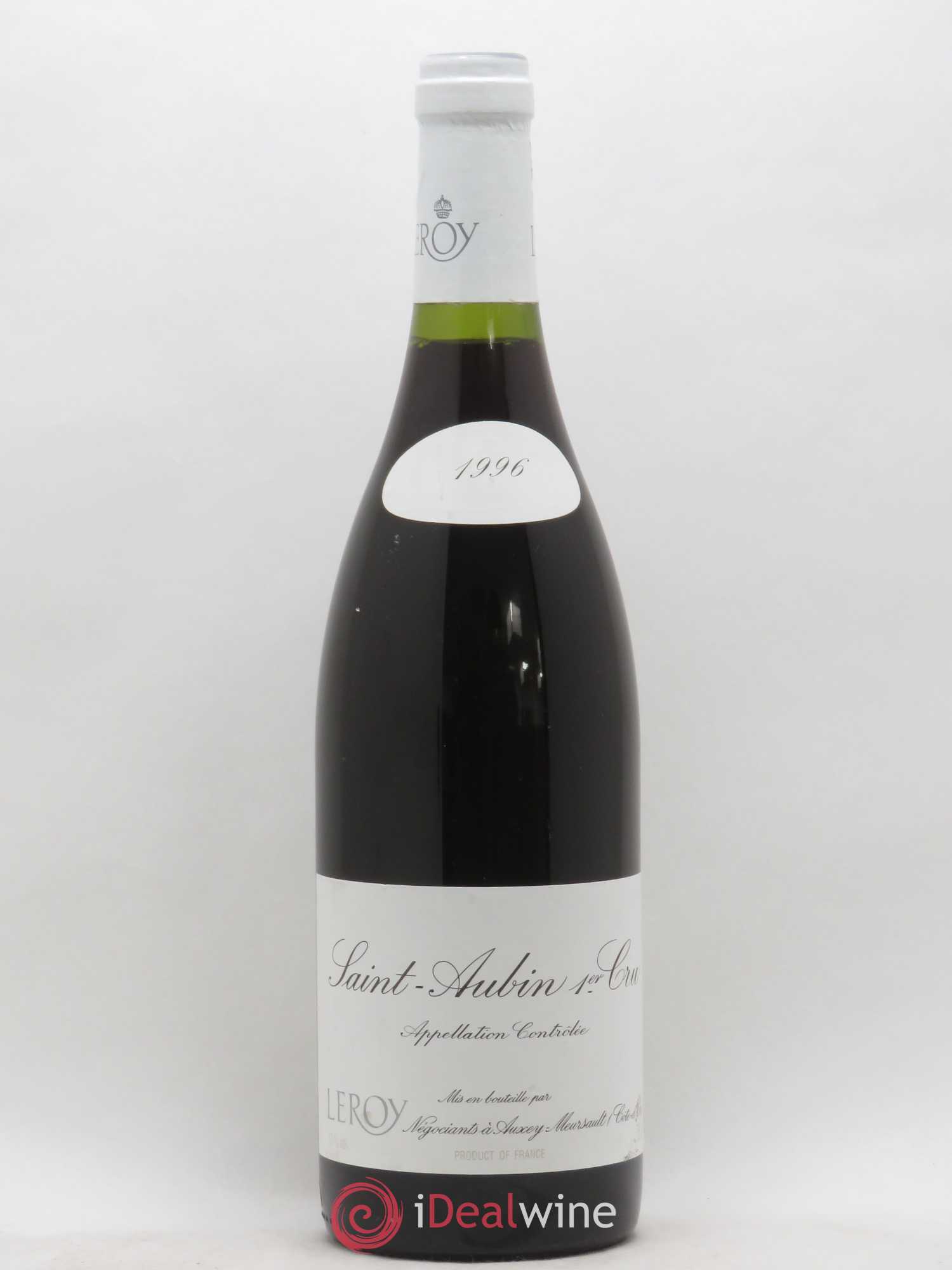 Saint-Aubin 1er Cru Leroy SA 1996 - Lot de 1 bouteille - 0