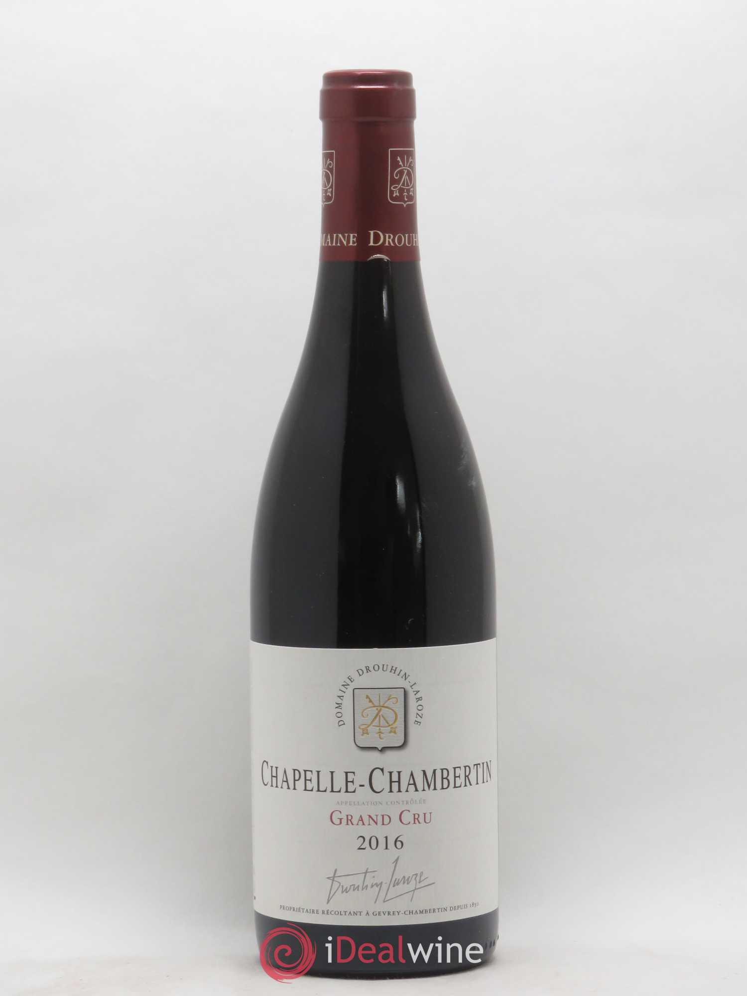 Chapelle-Chambertin Grand Cru Domaine Drouhin-Laroze 2016 - Lot de 1 bouteille - 0