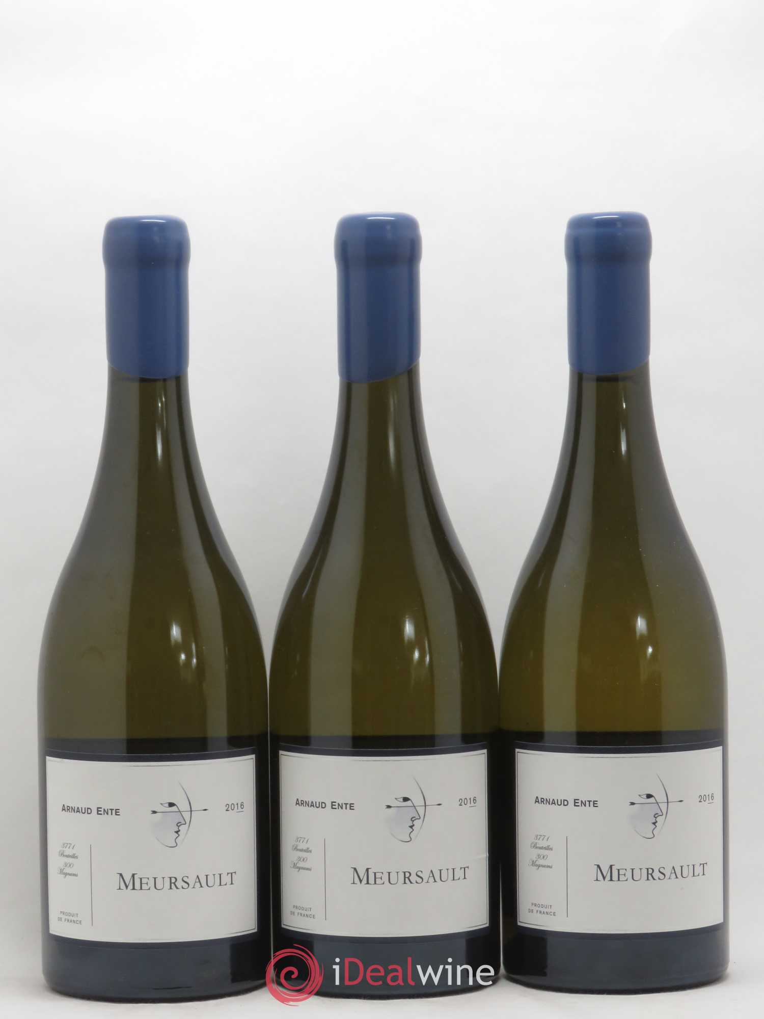 Meursault Arnaud Ente 2016 - Lot de 3 bouteilles - 0
