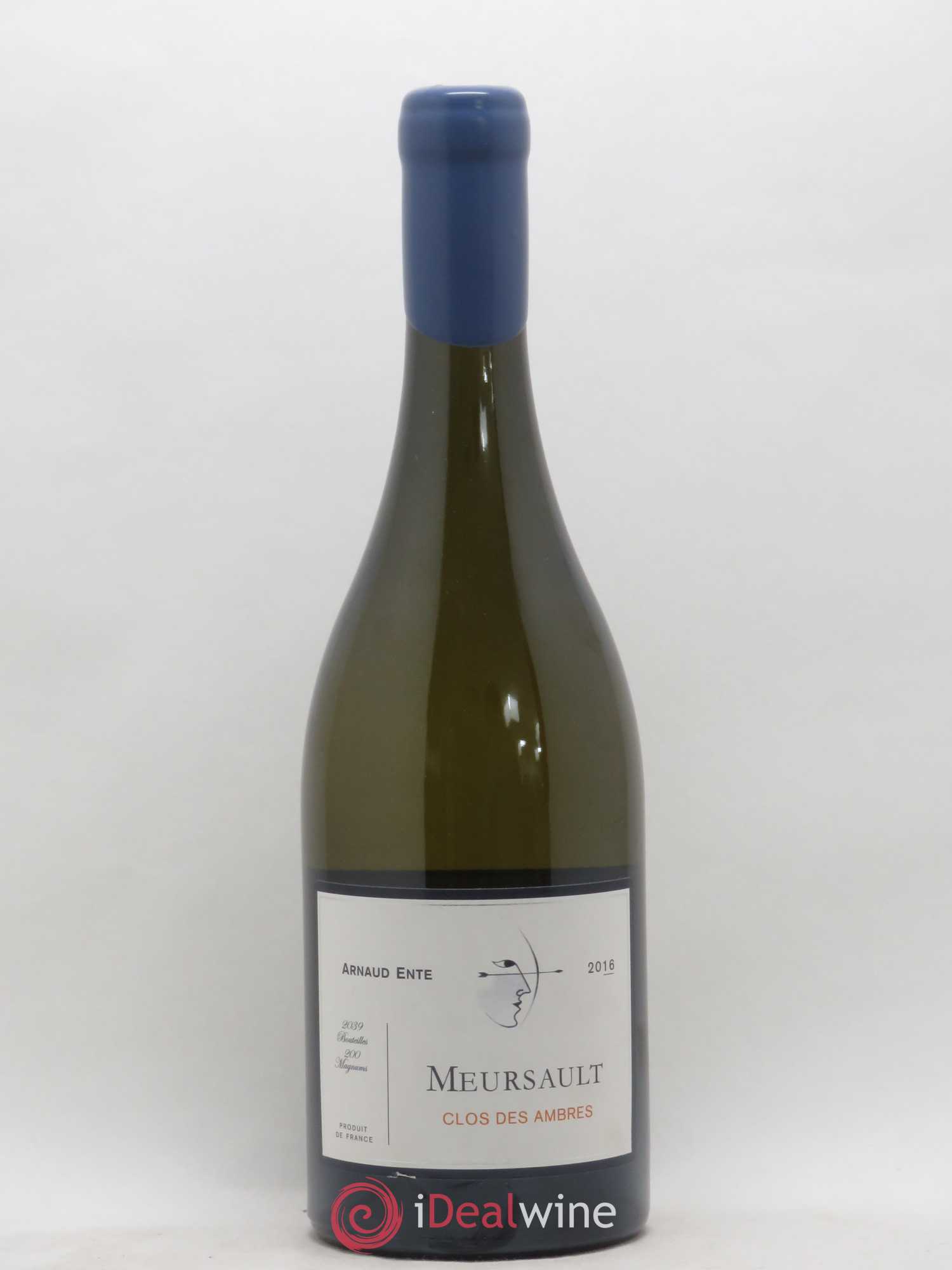Meursault Clos des Ambres Arnaud Ente 2016 - Lot de 1 bouteille - 0