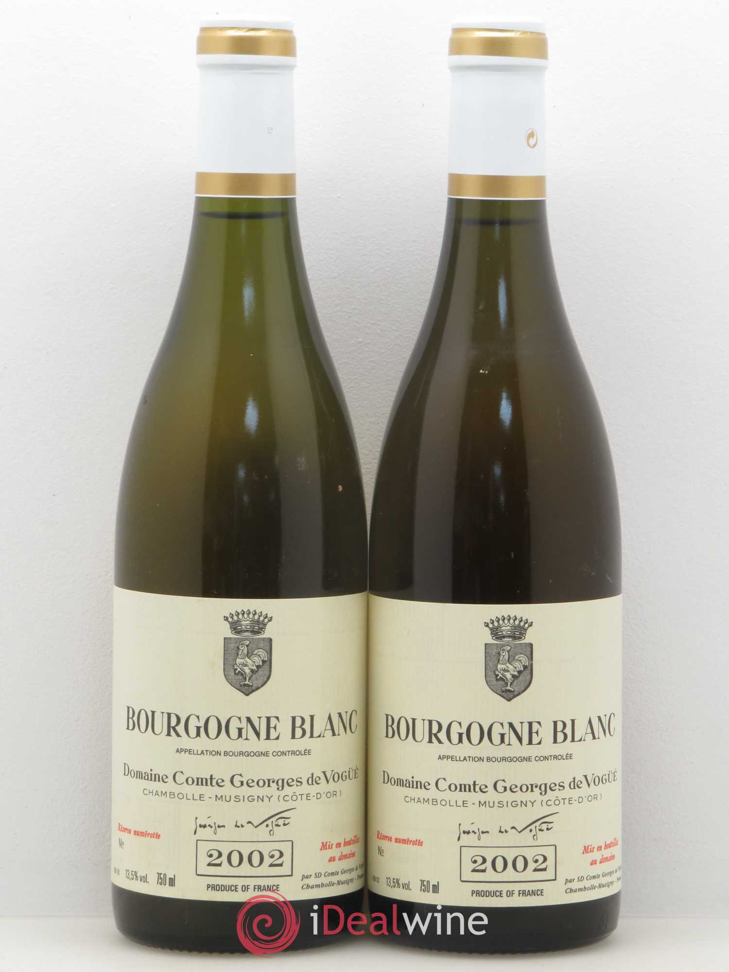 Bourgogne Domaine Comte Georges de Vogué 2002 - Posten von 2 Flaschen - 0
