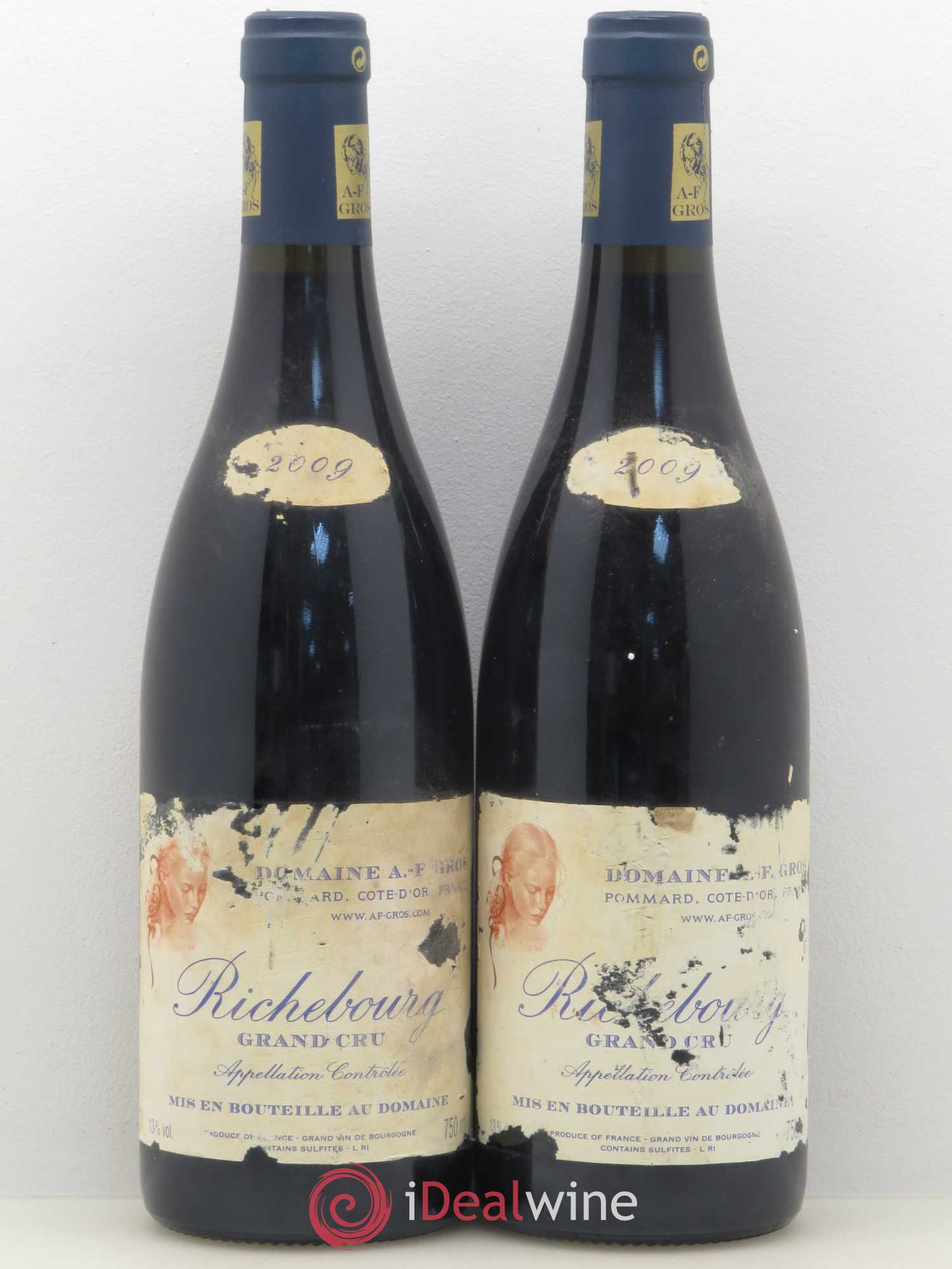 Richebourg Grand Cru A.-F. Gros 2009 - Lot de 2 bouteilles - 0