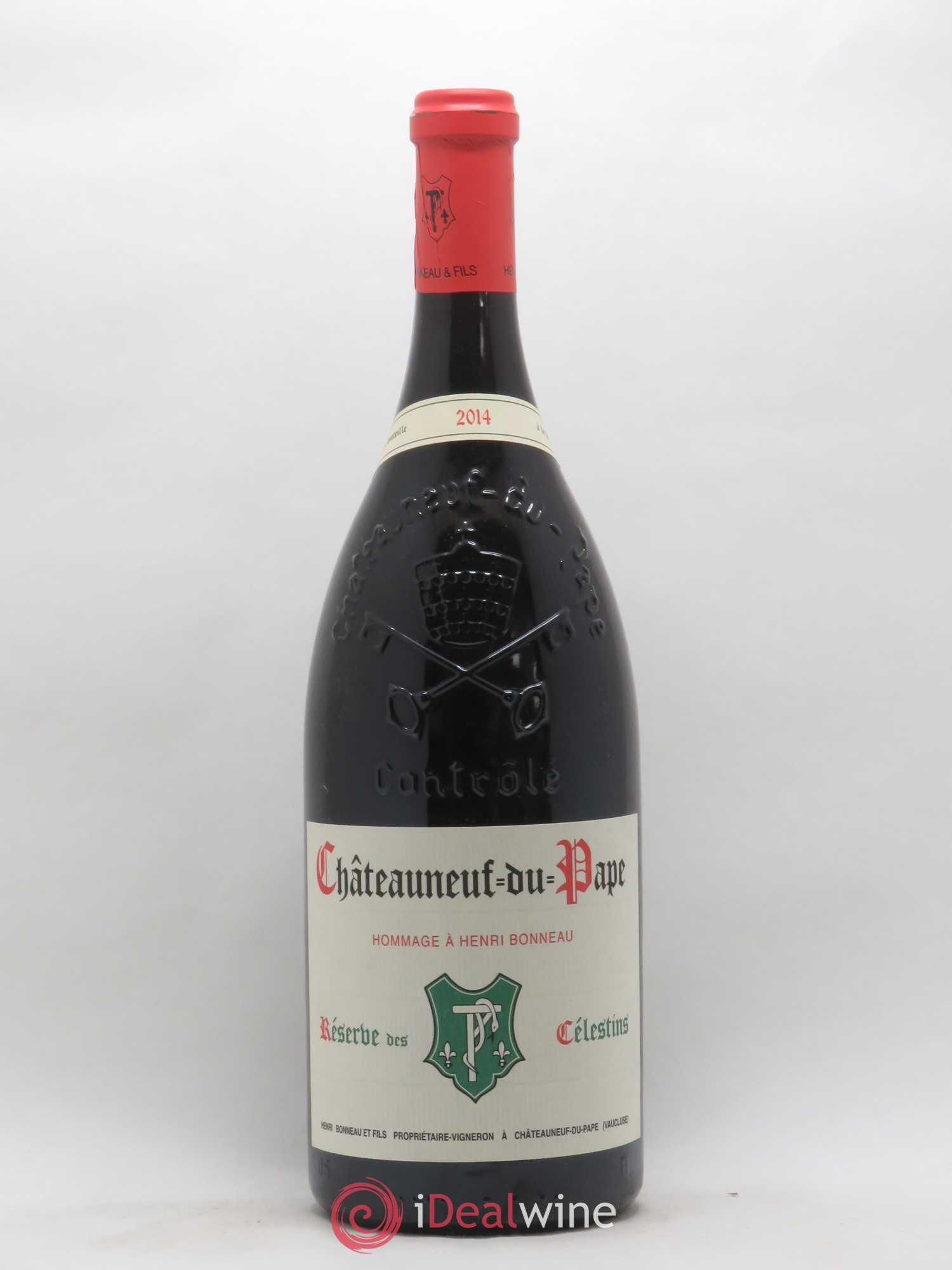 Châteauneuf-du-Pape Réserve des Célestins Henri Bonneau & Fils 2014 - Lot de 1 magnum - 0