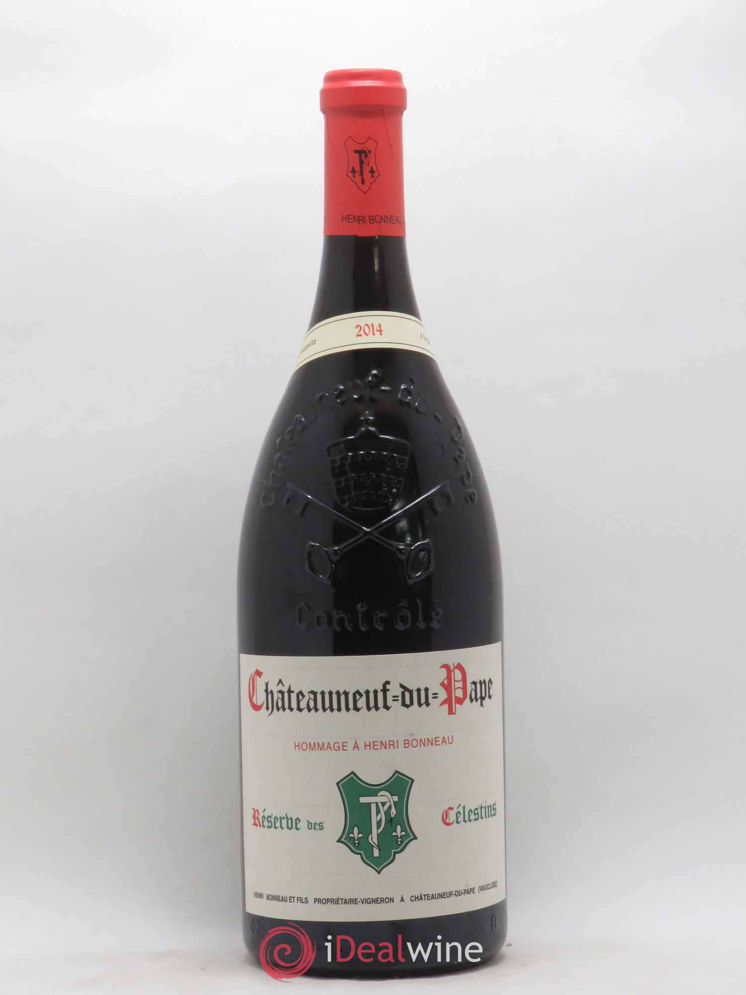 Châteauneuf-du-Pape Réserve des Célestins Henri Bonneau & Fils 2014 - Lot de 1 magnum - 0