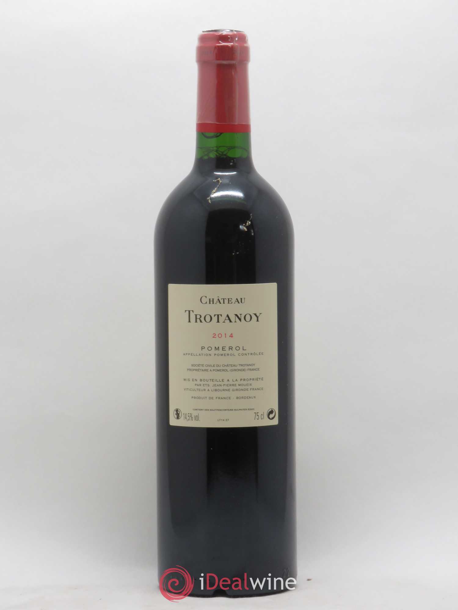 Château Trotanoy 2014 - Lot de 1 bouteille - 1