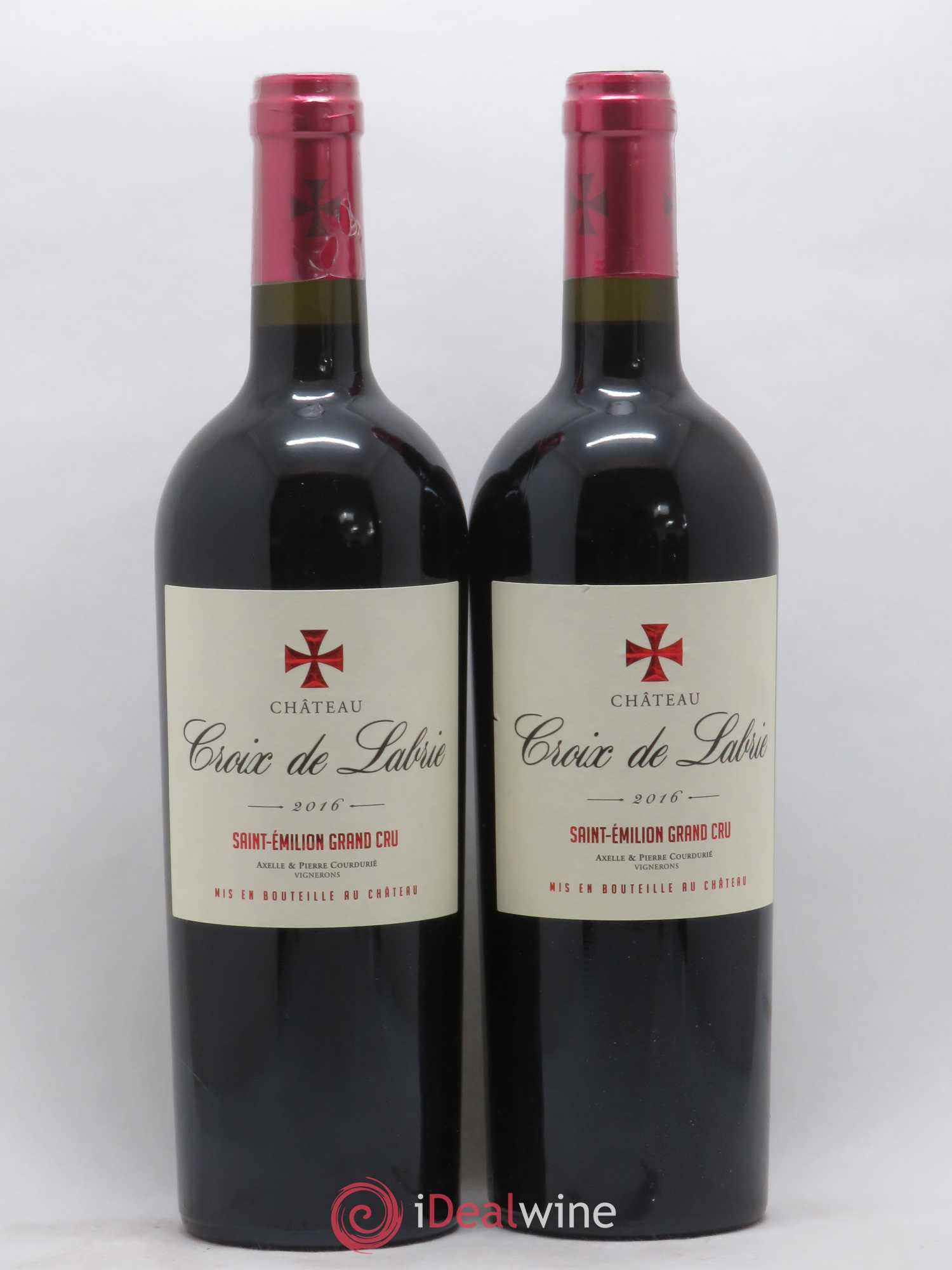 Château Croix de Labrie Grand Cru Classé 2016 - Lot of 2 bottles - 0