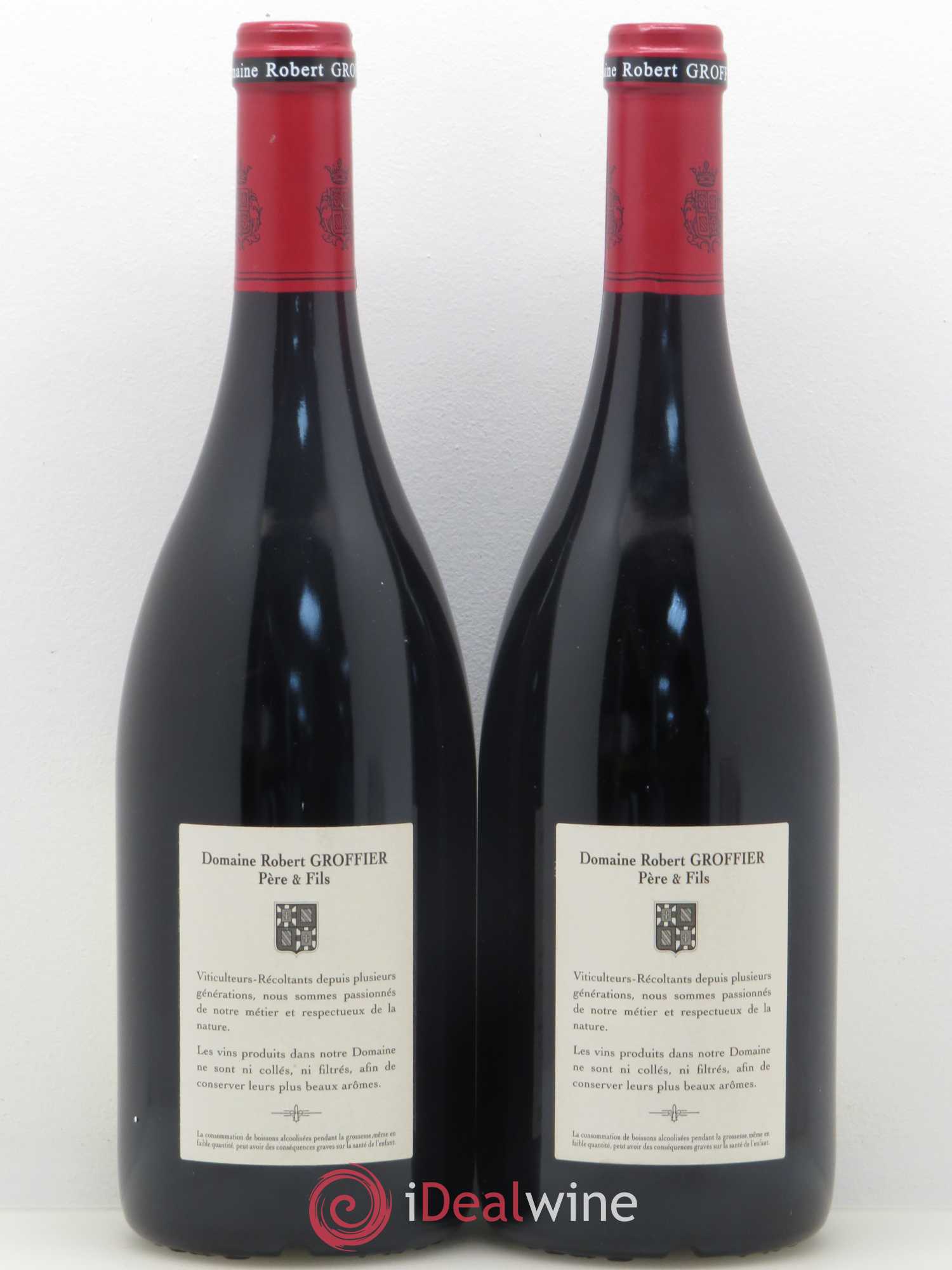 Chambolle-Musigny 1er Cru Les Amoureuses Robert Groffier Père & Fils (Domaine) 2013 - Lot de 2 bouteilles - 1