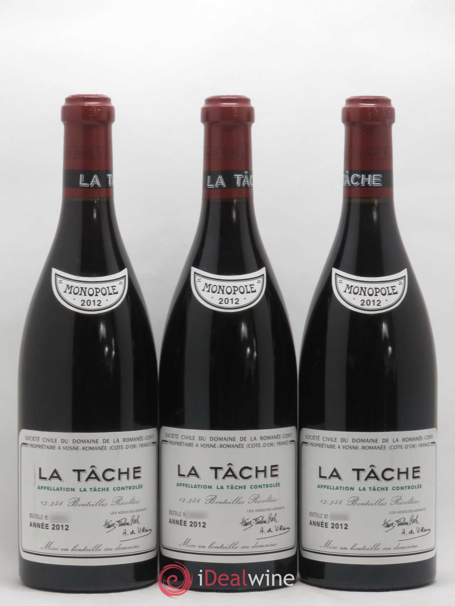 Caisse Domaine de la Romanée Conti Domaine de la Romanée-Conti 1 Romanée Conti - 3 La Tache - 3 Romanée Saint Vivant - 1 Richebourg - 2 Grands Echezeaux - 3 Echezeaux 2012 - Lotto di 13 bottiglie - 4
