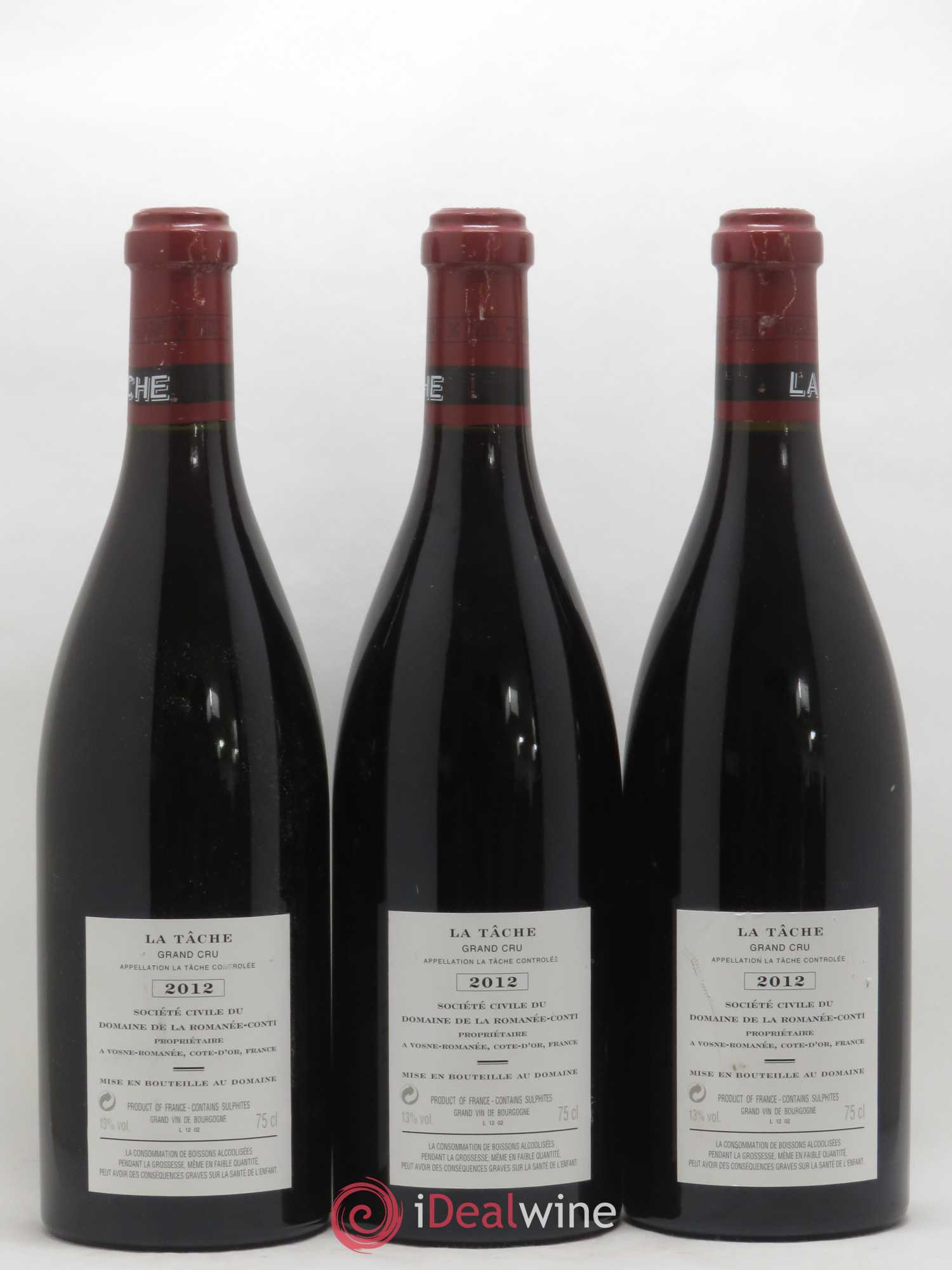 Caisse Domaine de la Romanée Conti Domaine de la Romanée-Conti 1 Romanée Conti - 3 La Tache - 3 Romanée Saint Vivant - 1 Richebourg - 2 Grands Echezeaux - 3 Echezeaux 2012 - Lotto di 13 bottiglie - 5