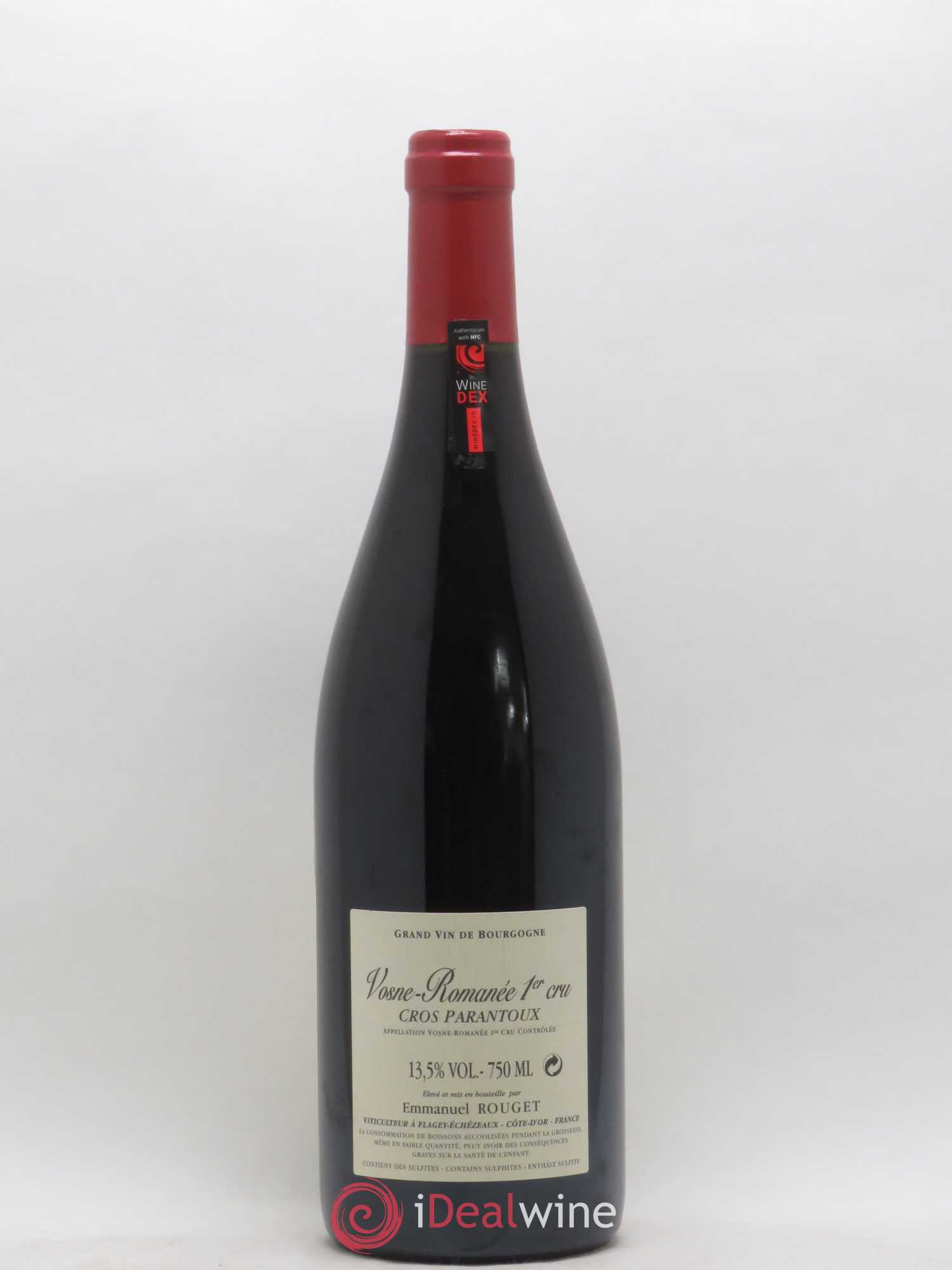 Vosne-Romanée 1er Cru Cros Parantoux Emmanuel Rouget 2008 - Lot de 1 bouteille - 1