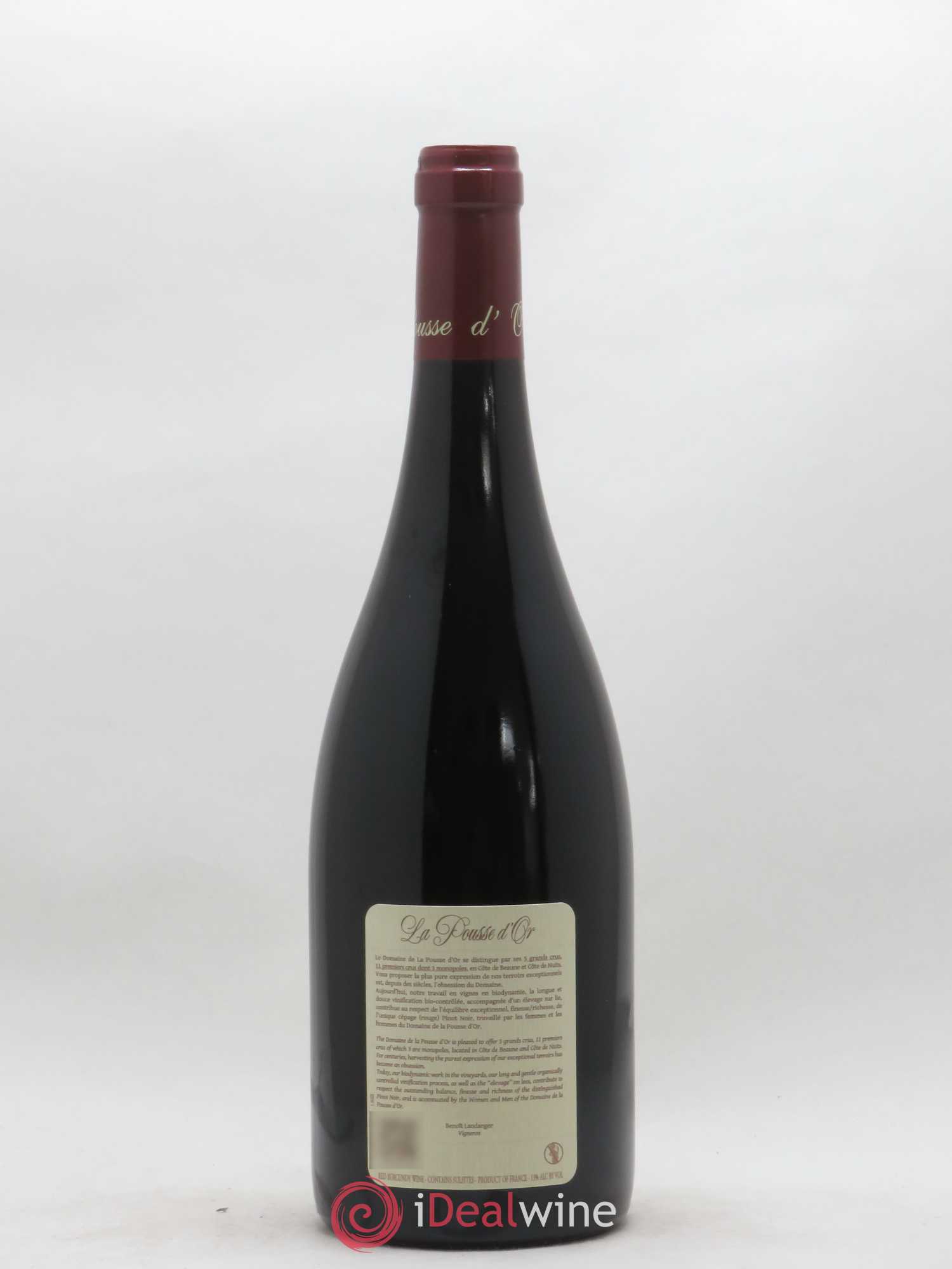 Clos de la Roche Grand Cru La Pousse d'Or (Domaine de) 2018 - Lot de 1 bouteille - 1