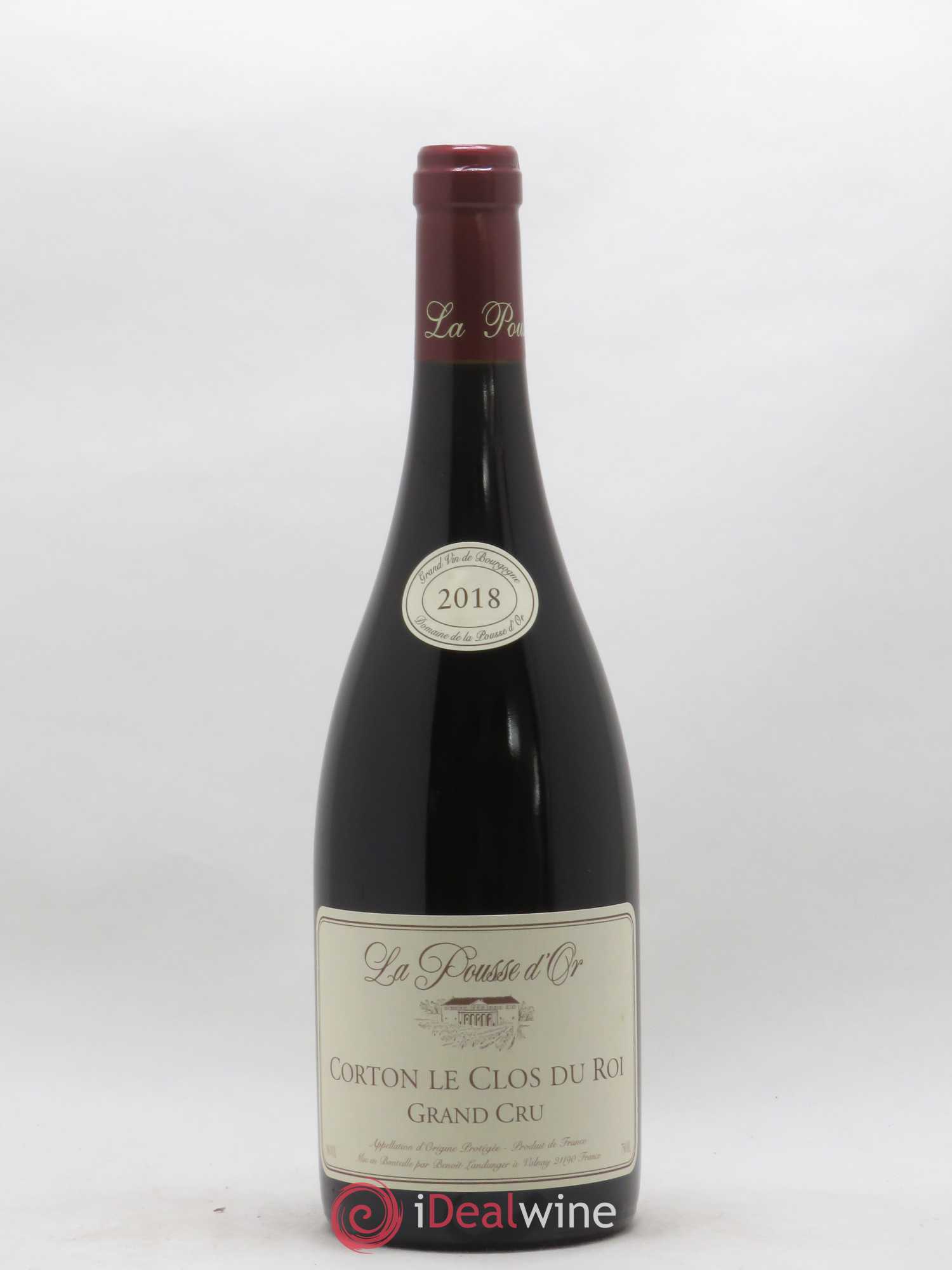 Corton Grand Cru Clos du Roi La Pousse d'Or (Domaine de) 2018 - Lot de 1 bouteille - 0