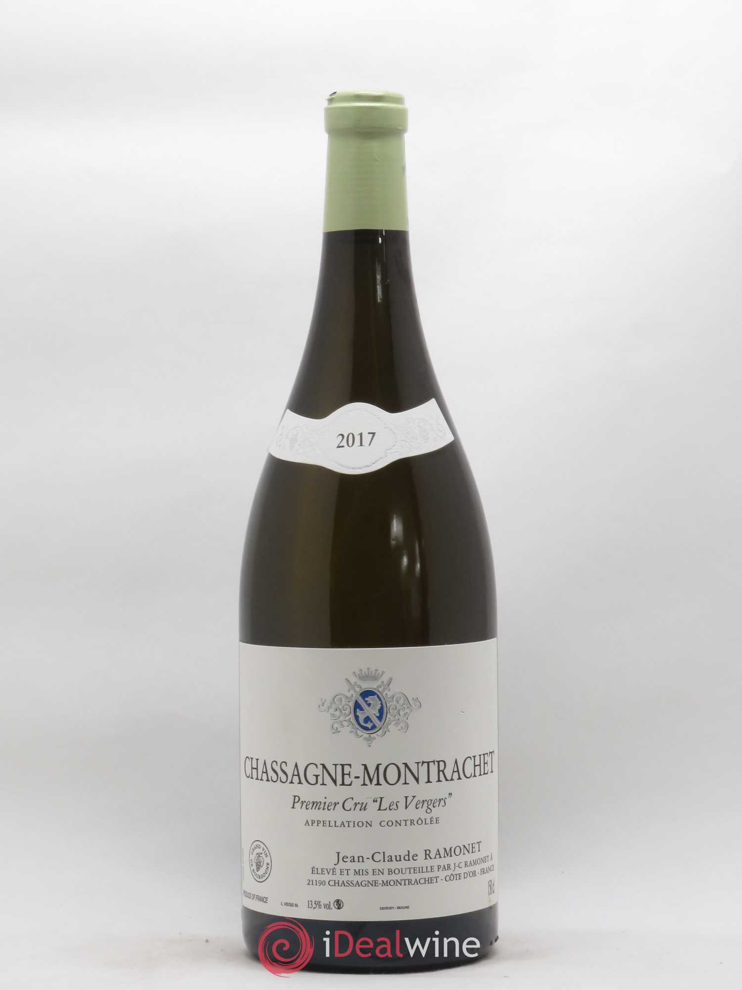 Chassagne-Montrachet 1er Cru Les Vergers Ramonet (Domaine) 2017 - Posten von 1 Magnum - 0