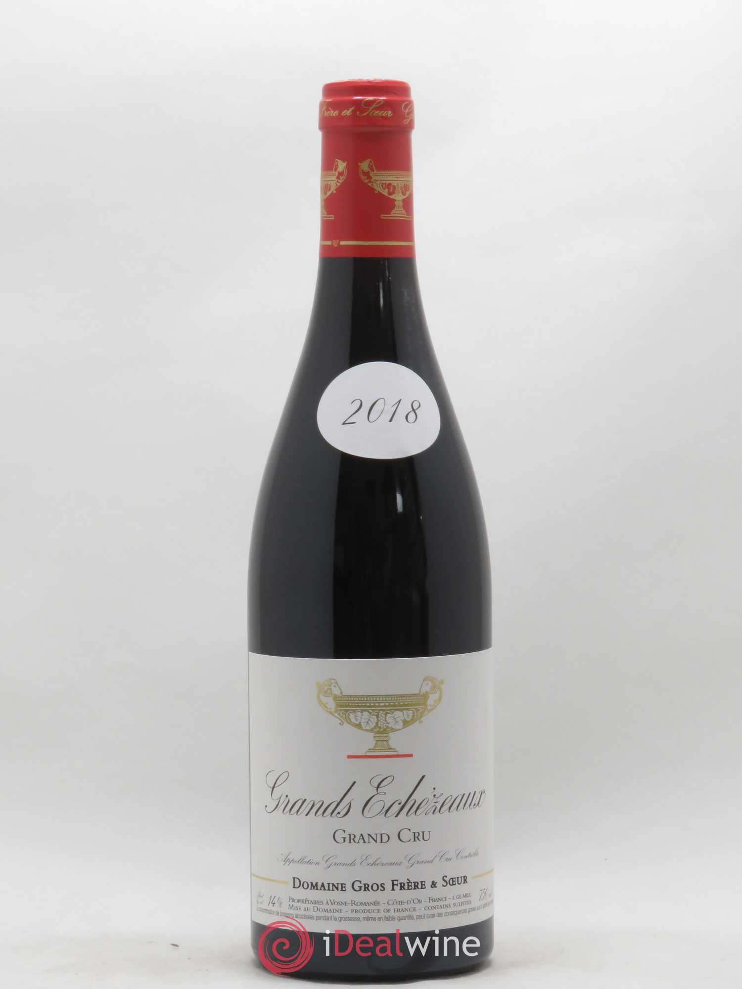 Grands-Echezeaux Grand Cru Gros Frère & Soeur 2018 - Lot de 1 bouteille - 0