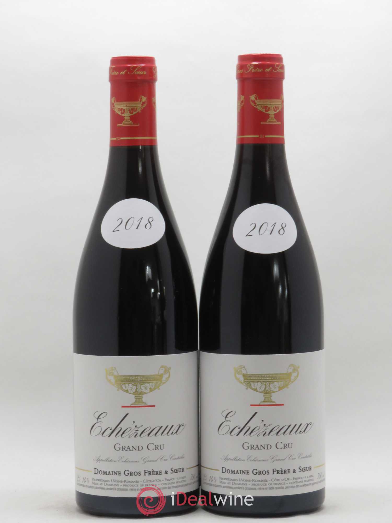 Echezeaux Grand Cru Gros Frère & Soeur 2018 - Lot de 2 bouteilles - 0