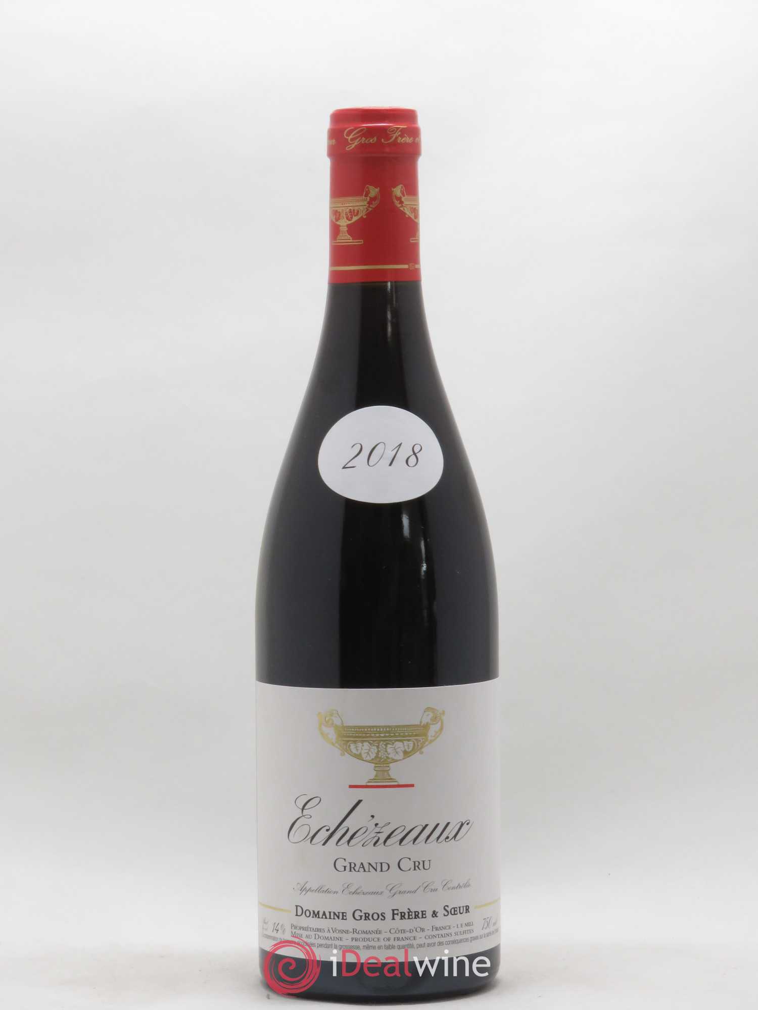 Echezeaux Grand Cru Gros Frère & Soeur 2018 - Lot de 1 bouteille - 0