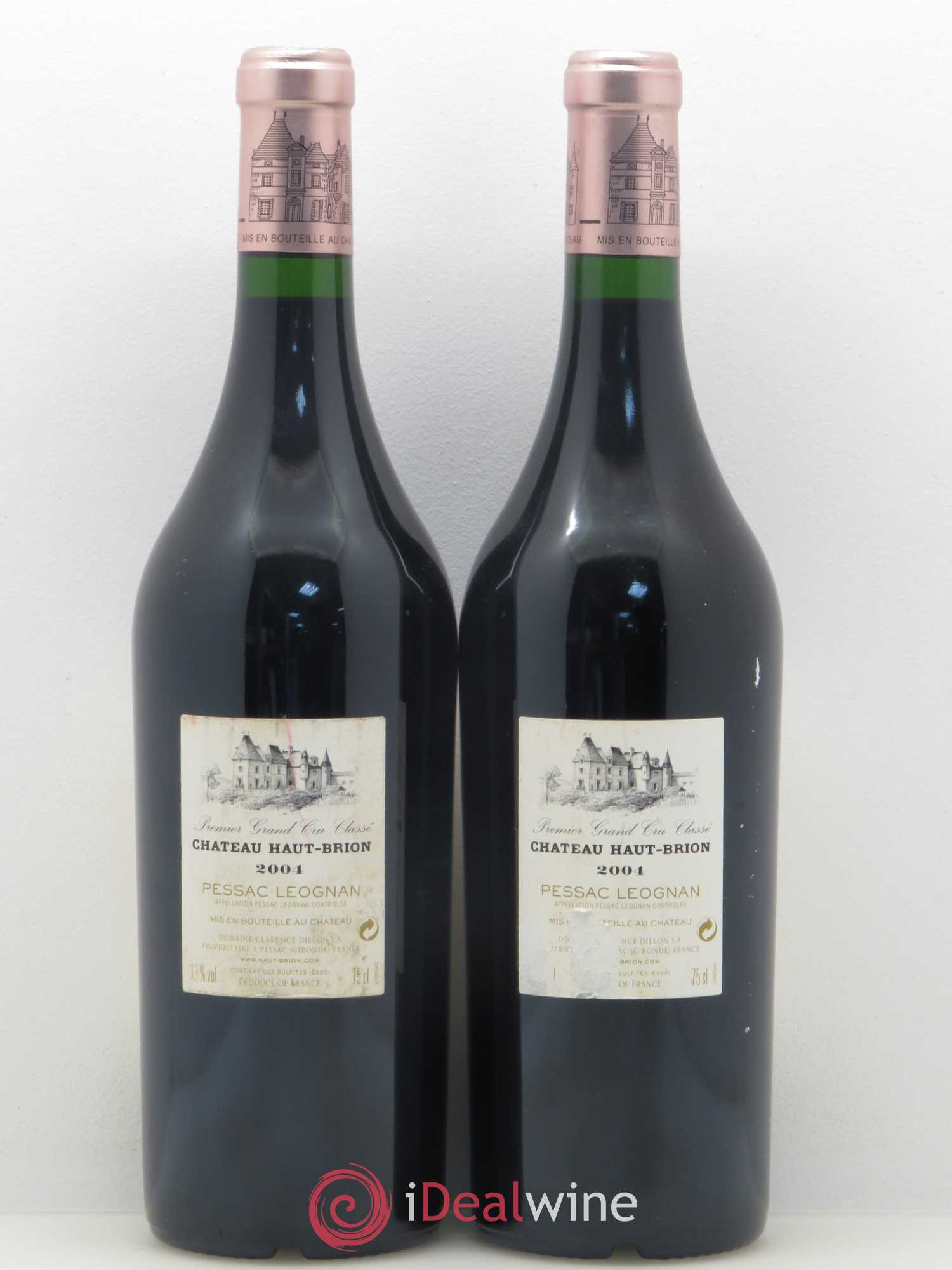 Château Haut Brion 1er Grand Cru Classé 2004 - Lot of 2 bottles - 1