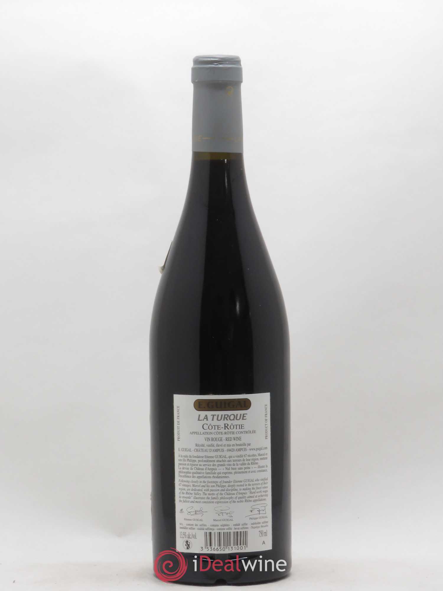 Côte-Rôtie La Turque Guigal 2013 - Lot de 1 bouteille - 1