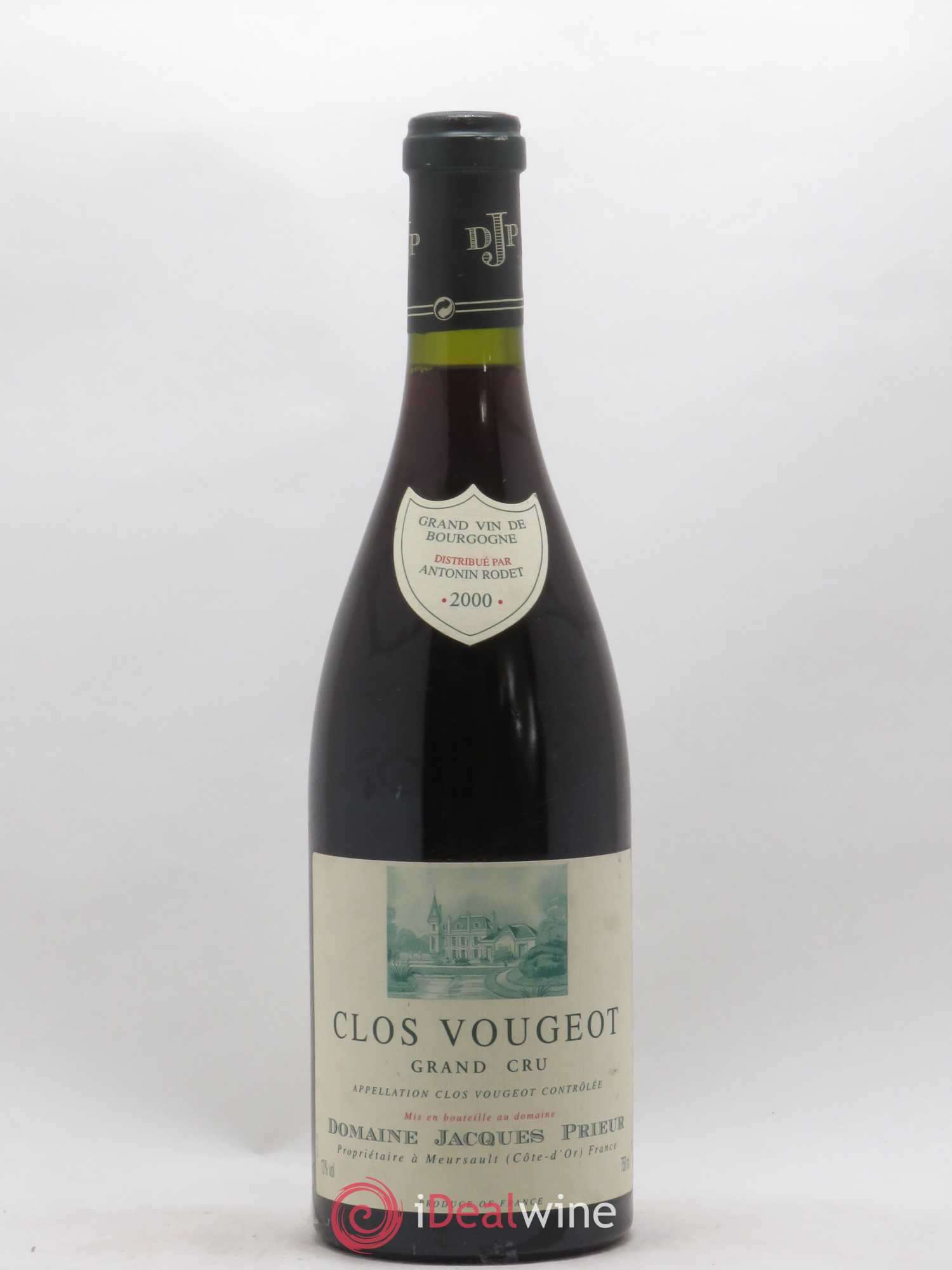 Clos de Vougeot Grand Cru Jacques Prieur (Domaine) 2000 - Lot de 1 bouteille - 0